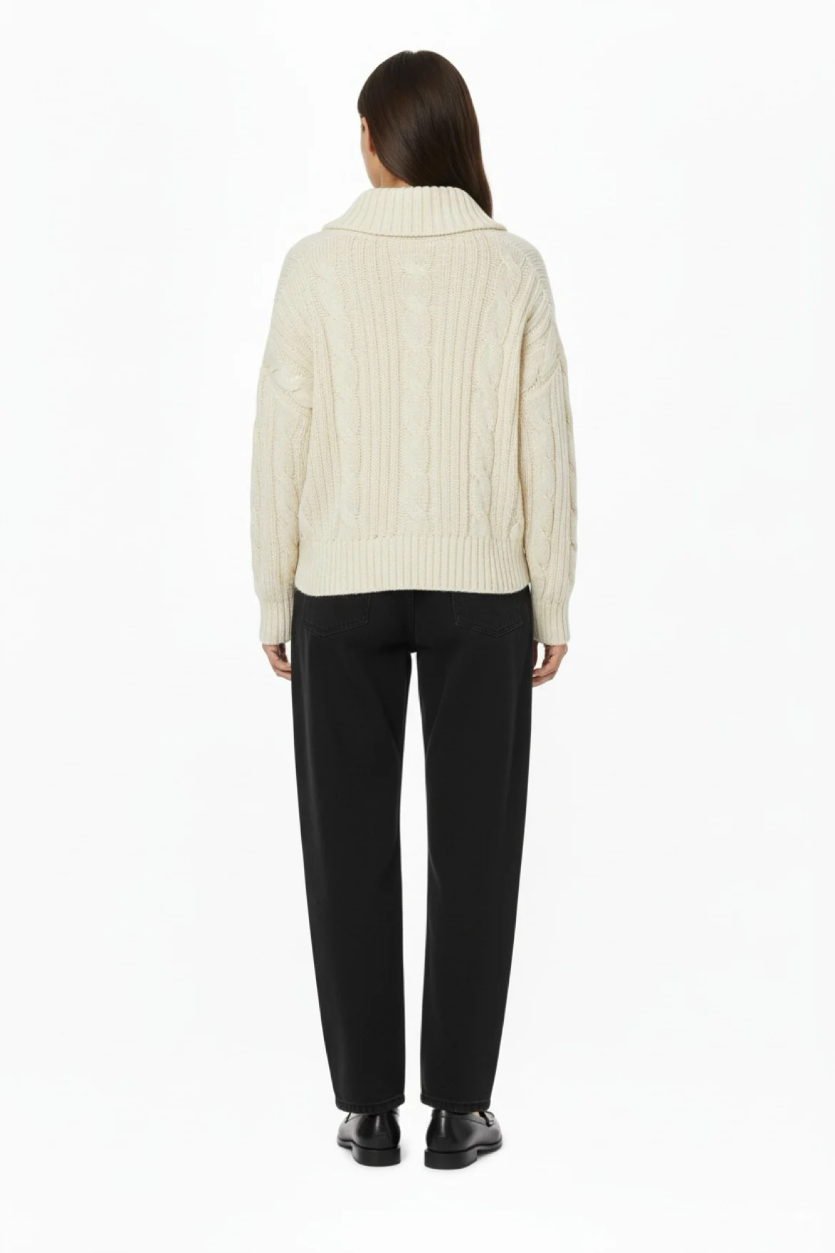 Denimist Size XXS Cableknit Sweater - Image 3