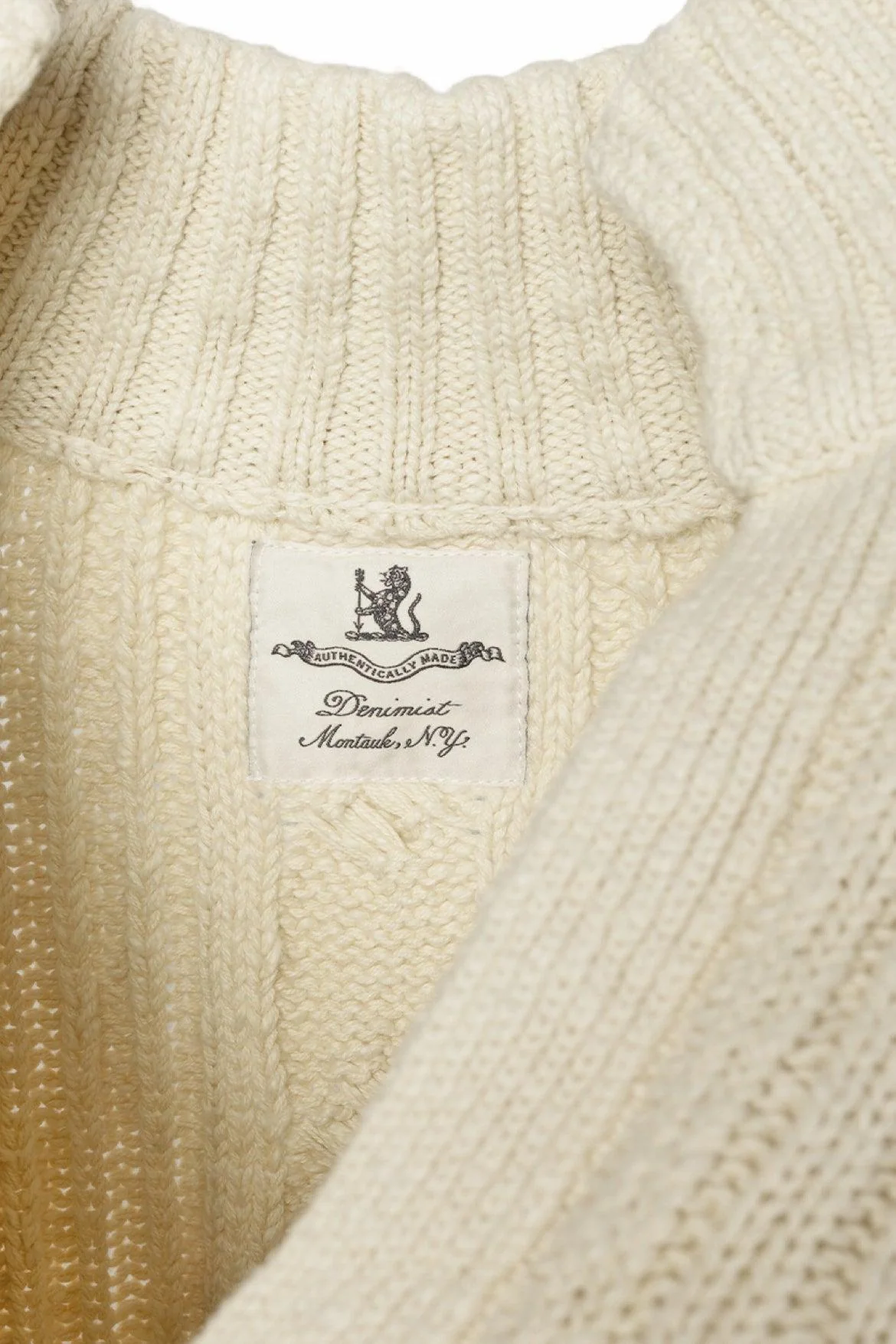 Denimist Size XXS Cableknit Sweater - Image 5