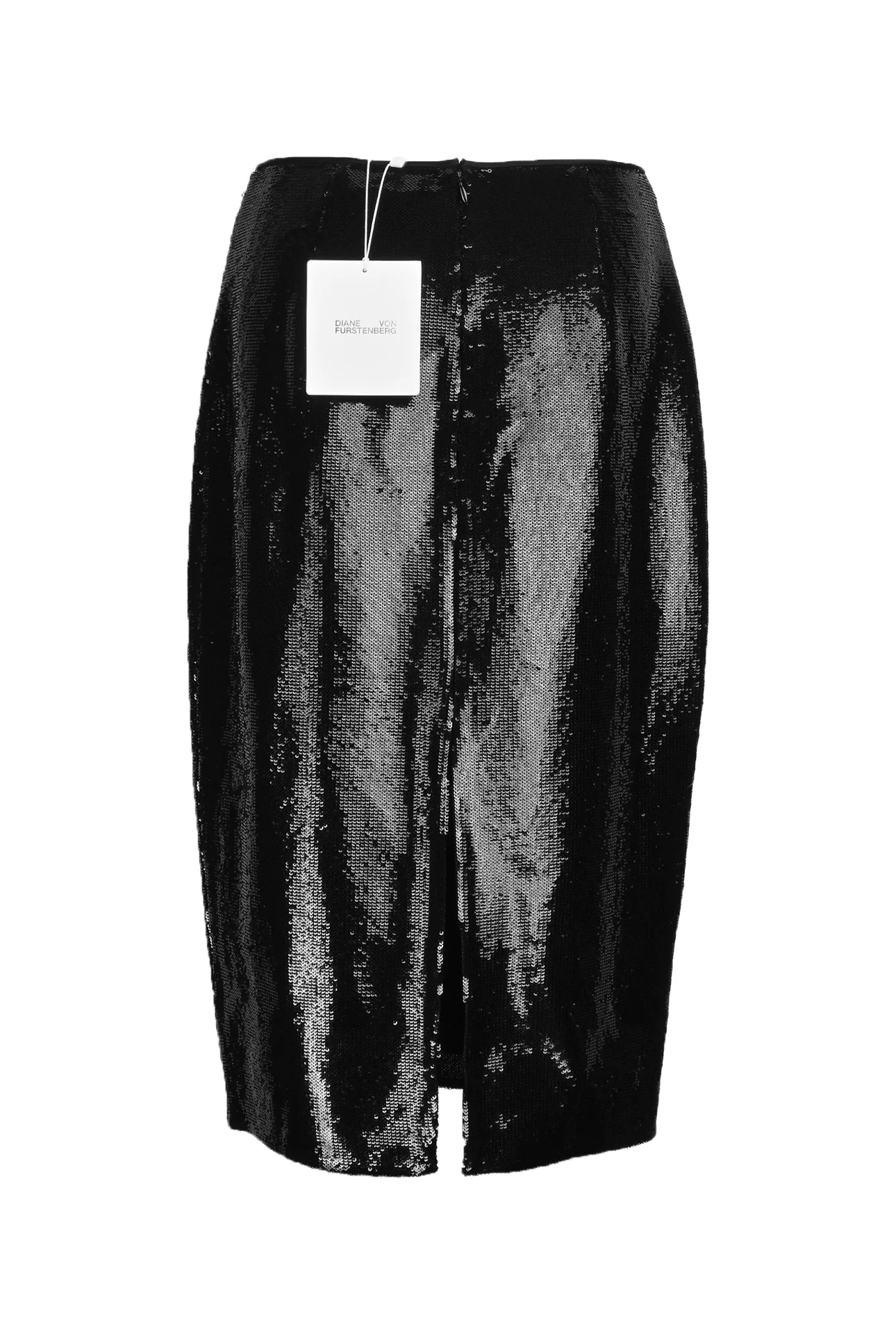 Diane Von Furstenberg Size 6 Sequin Pencil Skirt - Image 2