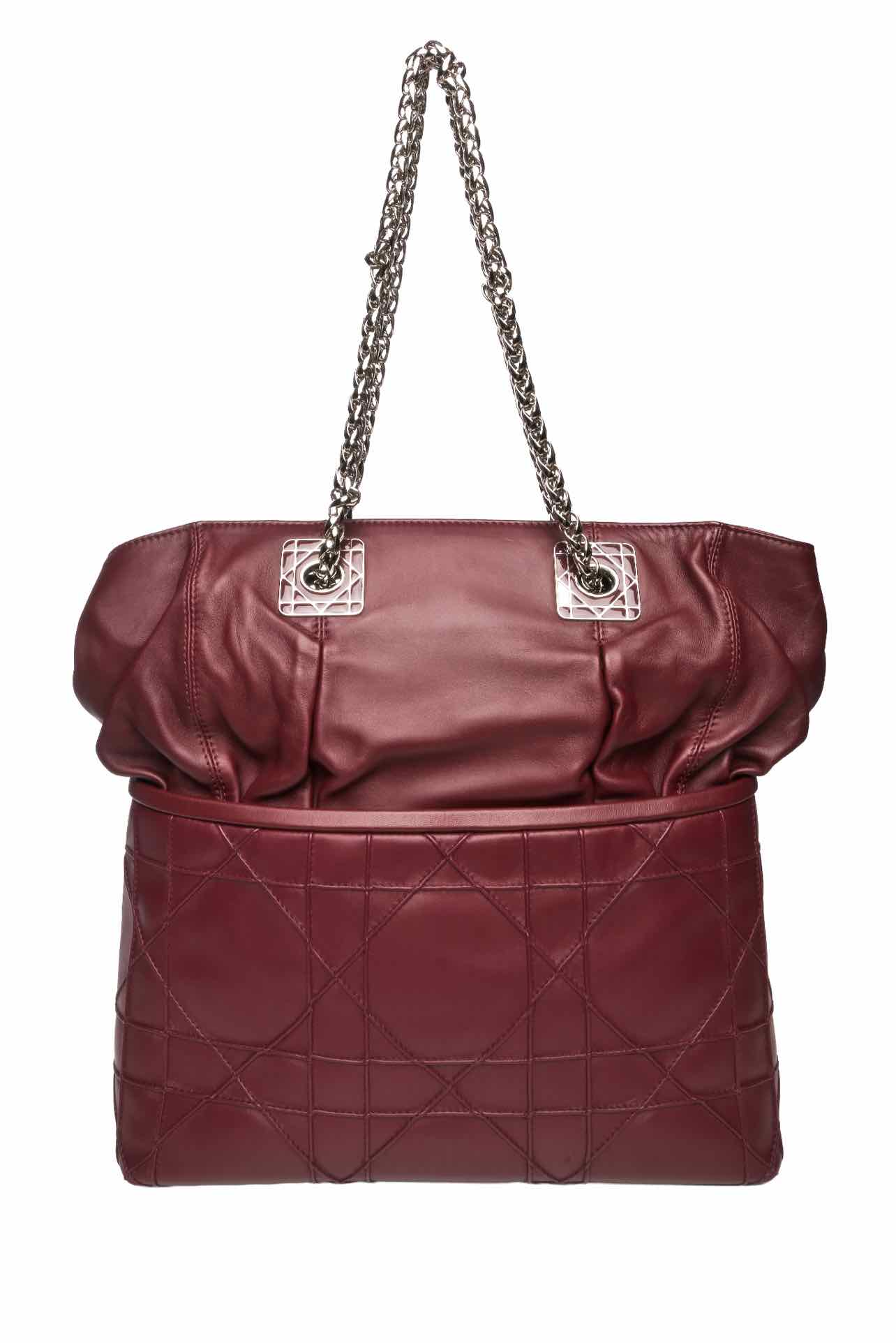 Dior 2011 Quilted Cannage Leather So Dior Granville Tote