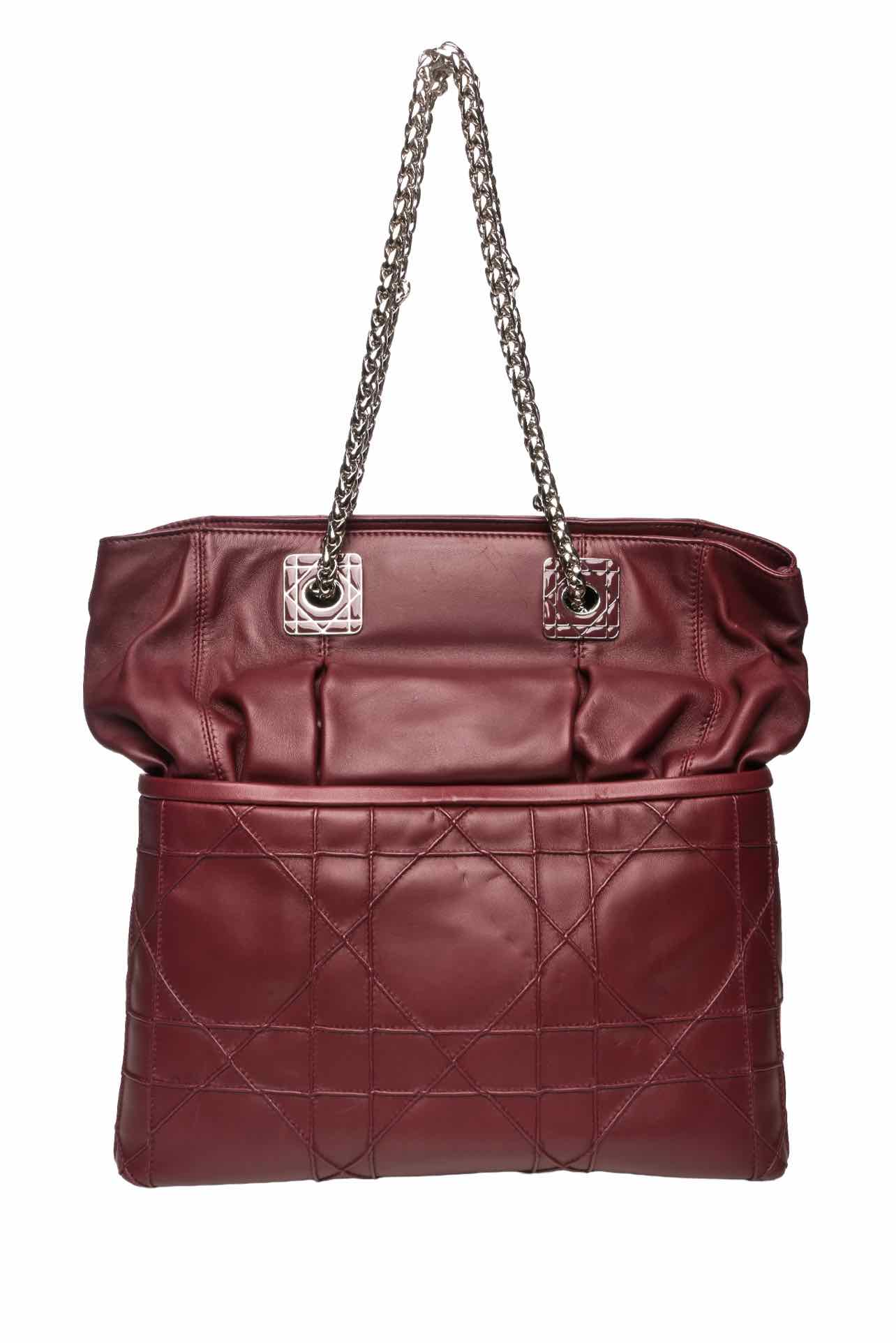 Dior 2011 Quilted Cannage Leather So Dior Granville Tote - Image 3