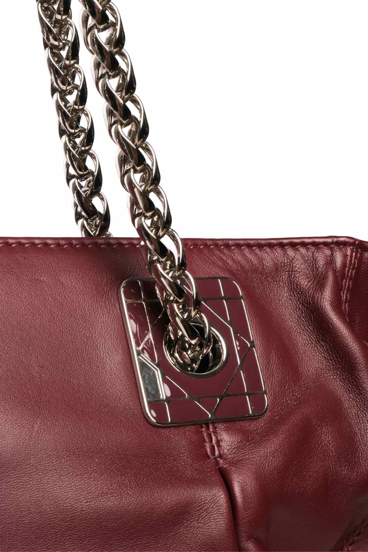 Dior 2011 Quilted Cannage Leather So Dior Granville Tote - Image 4