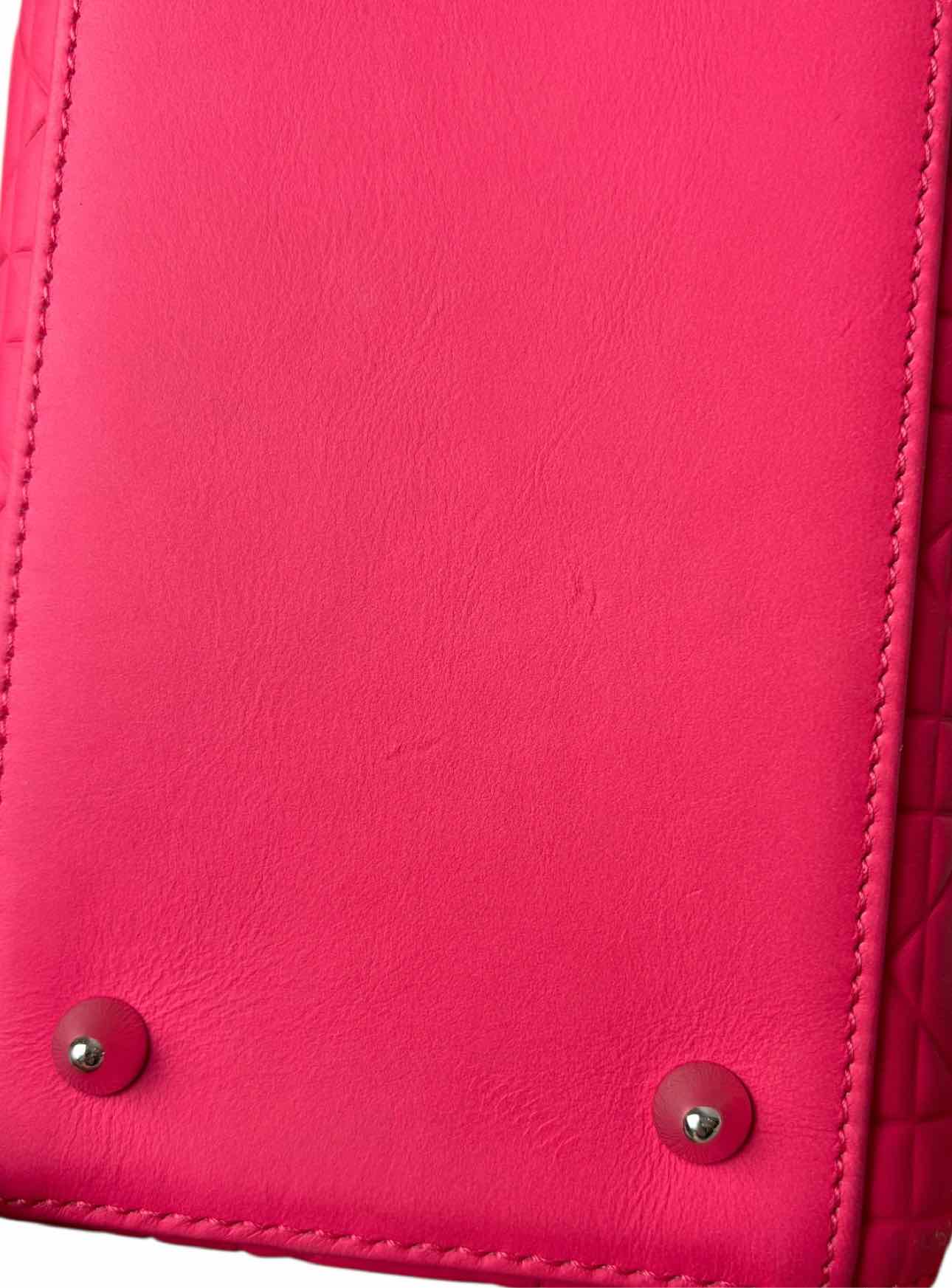 Dior 2013 Ultra Matte Calfskin Cannage Medium Lady Dior Tote - Image 11