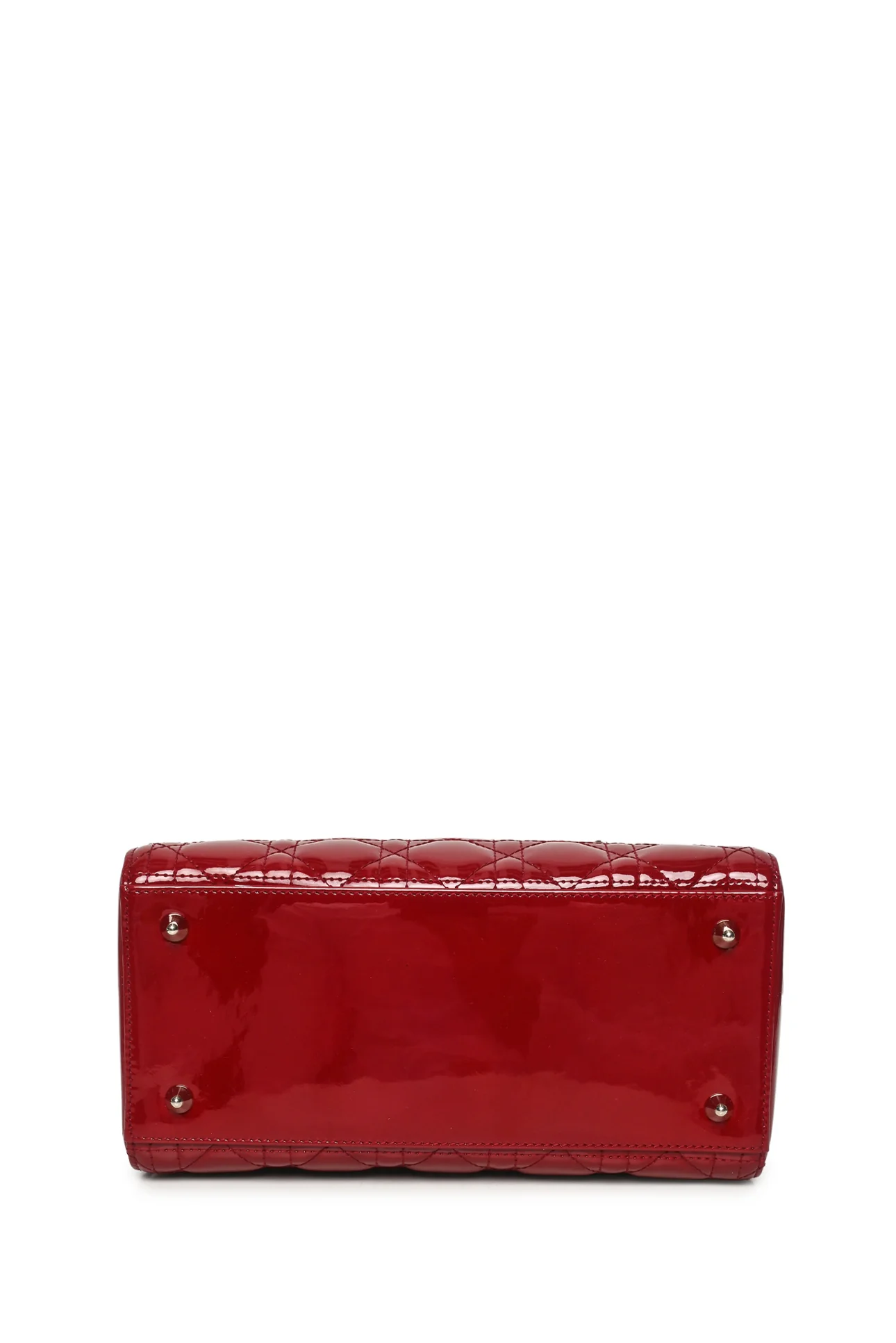 Dior 2014 Medium Patent Cannage Lady Dior Bag - Image 4