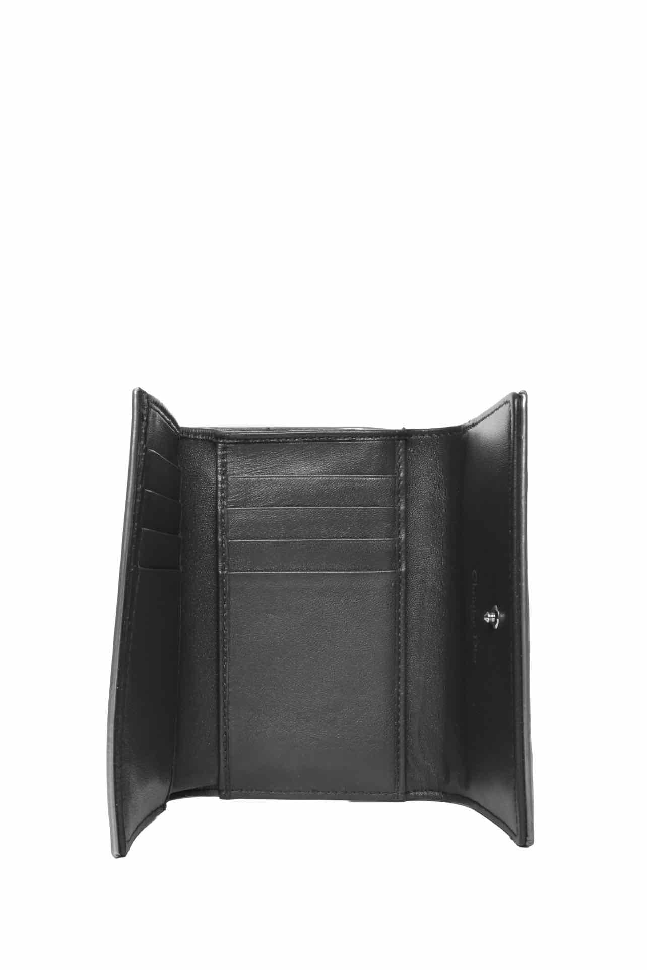 Dior 2016 Diorama Metallic Trifold Wallet - Image 3