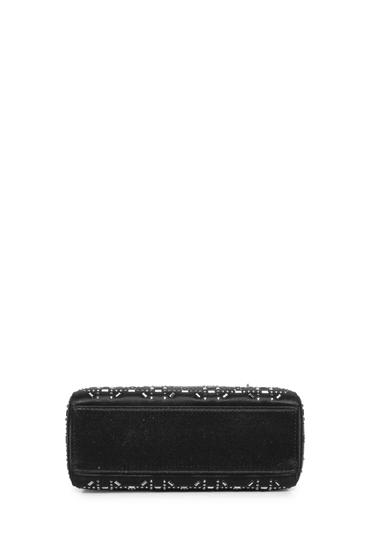 Dior 2017 Strass Cannage Satin Mini Lady Dior Bag - Image 4