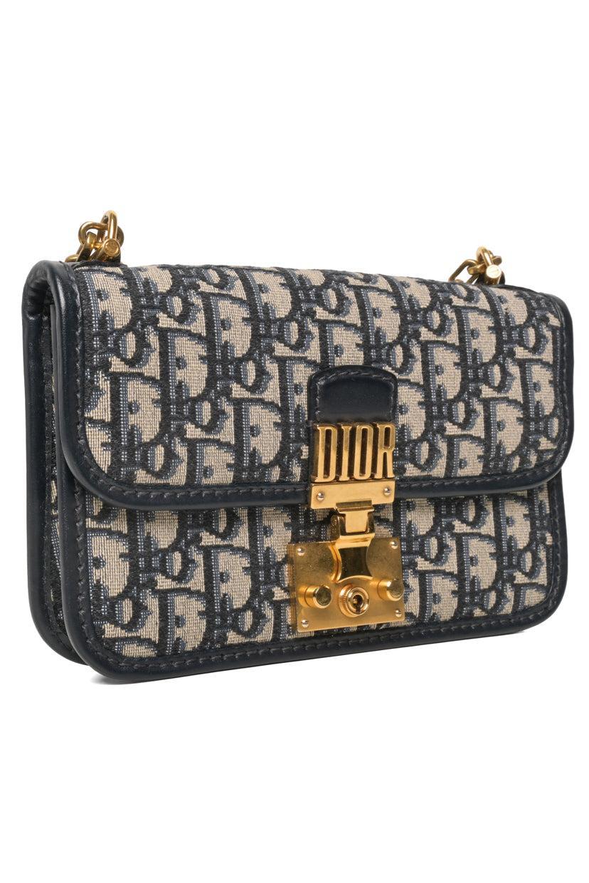 Dior 2018 Oblique DiorAddict Wallet On Chain Shoulder Bag - Image 2
