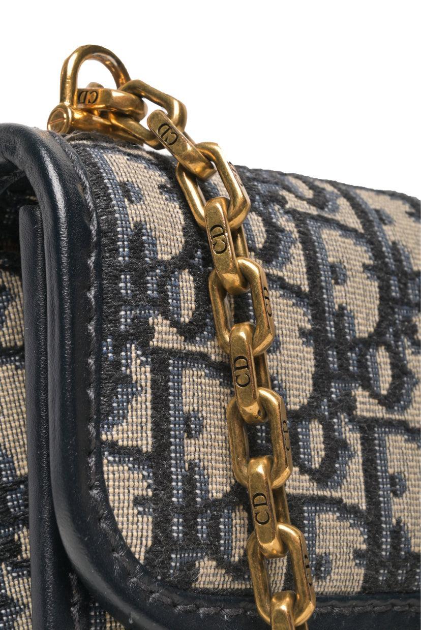 Dior 2018 Oblique DiorAddict Wallet On Chain Shoulder Bag - Image 5
