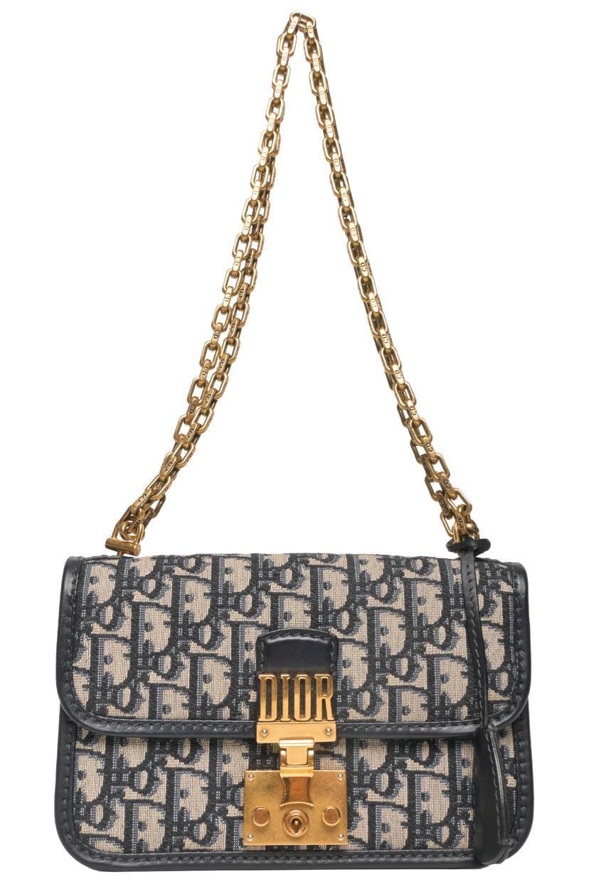Dior 2018 Oblique DiorAddict Wallet On Chain Shoulder Bag - Image 6