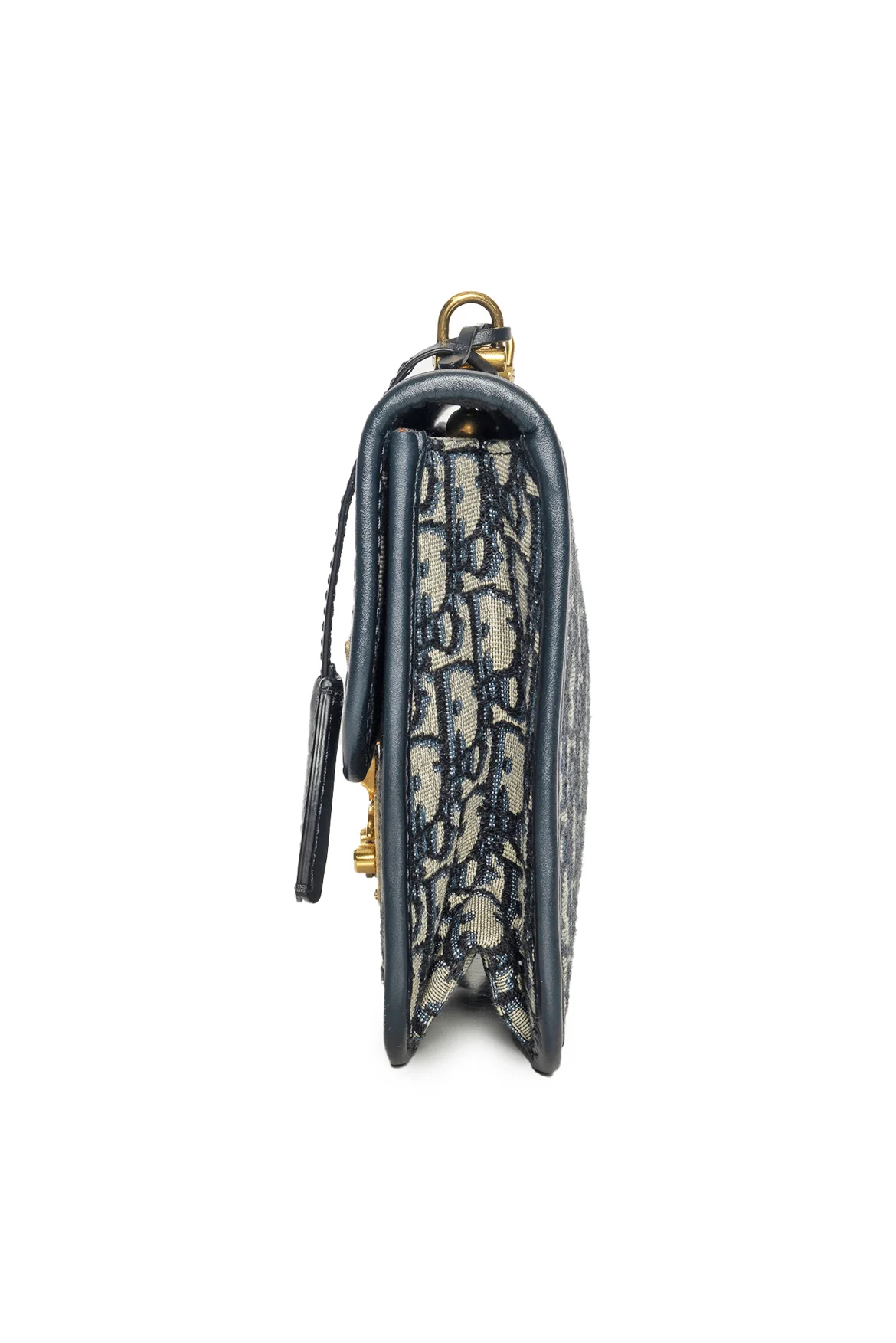 Dior 2019 Addict Flap Bag with Embellished Strap - Image 4