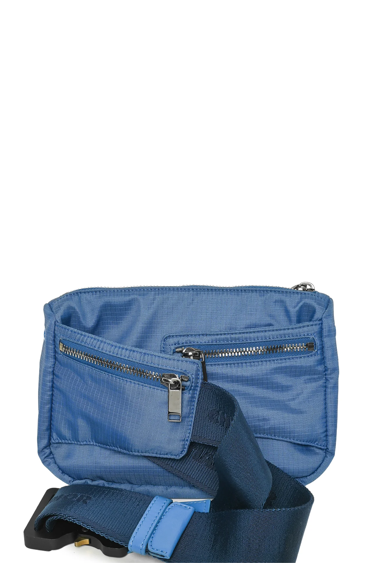 Dior 2019 Blue Nylon Saddle Universe Body Belt Bag - Image 2
