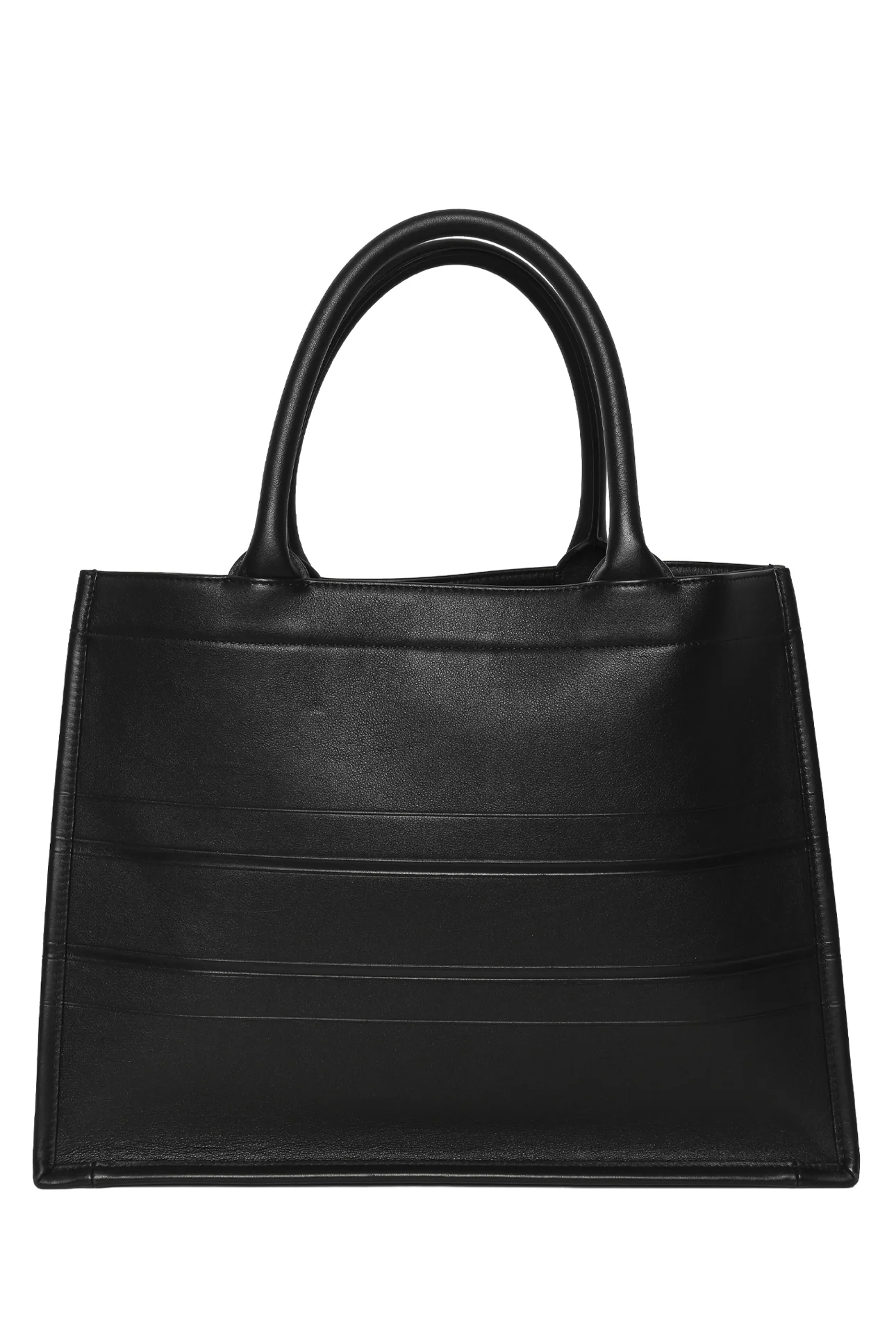 Dior 2020 Medium Embossed Calfskin Leather Book Tote - Image 3