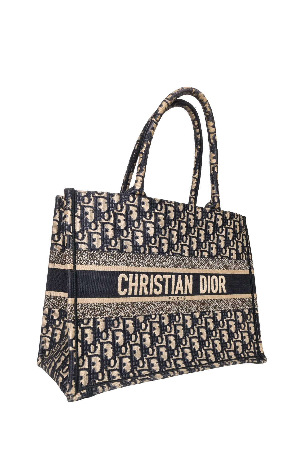 Dior 2020 Oblique Embroidery Medium Book Tote - Image 2