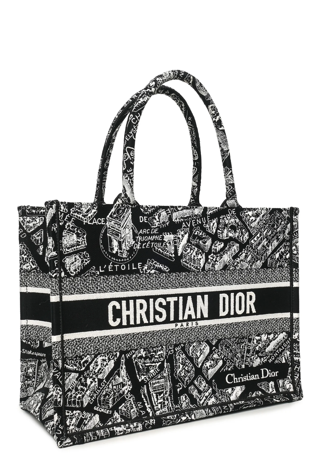 Dior 2022 Medium Plan De Paris Book Tote - Image 2