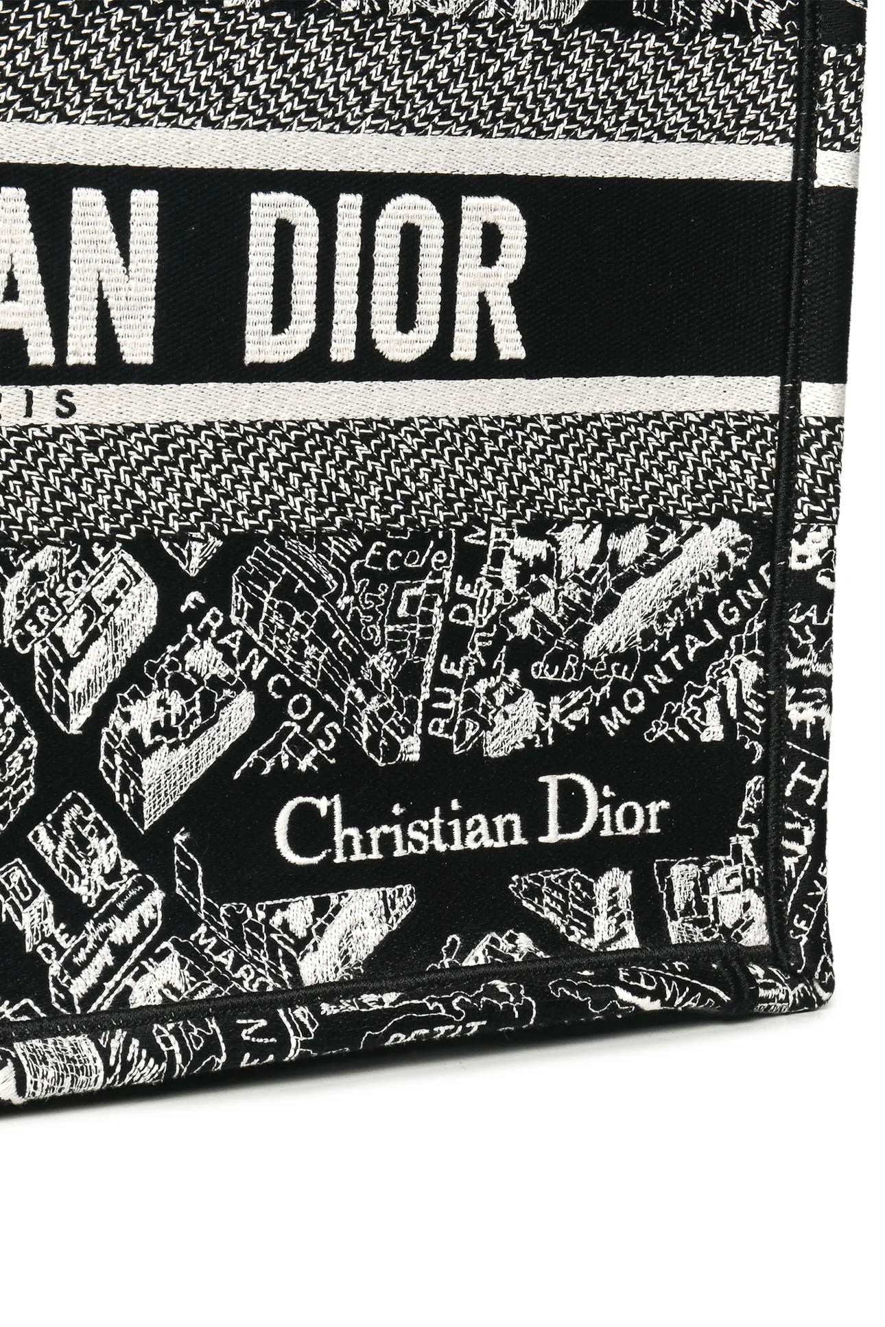 Dior 2022 Medium Plan De Paris Book Tote - Image 5