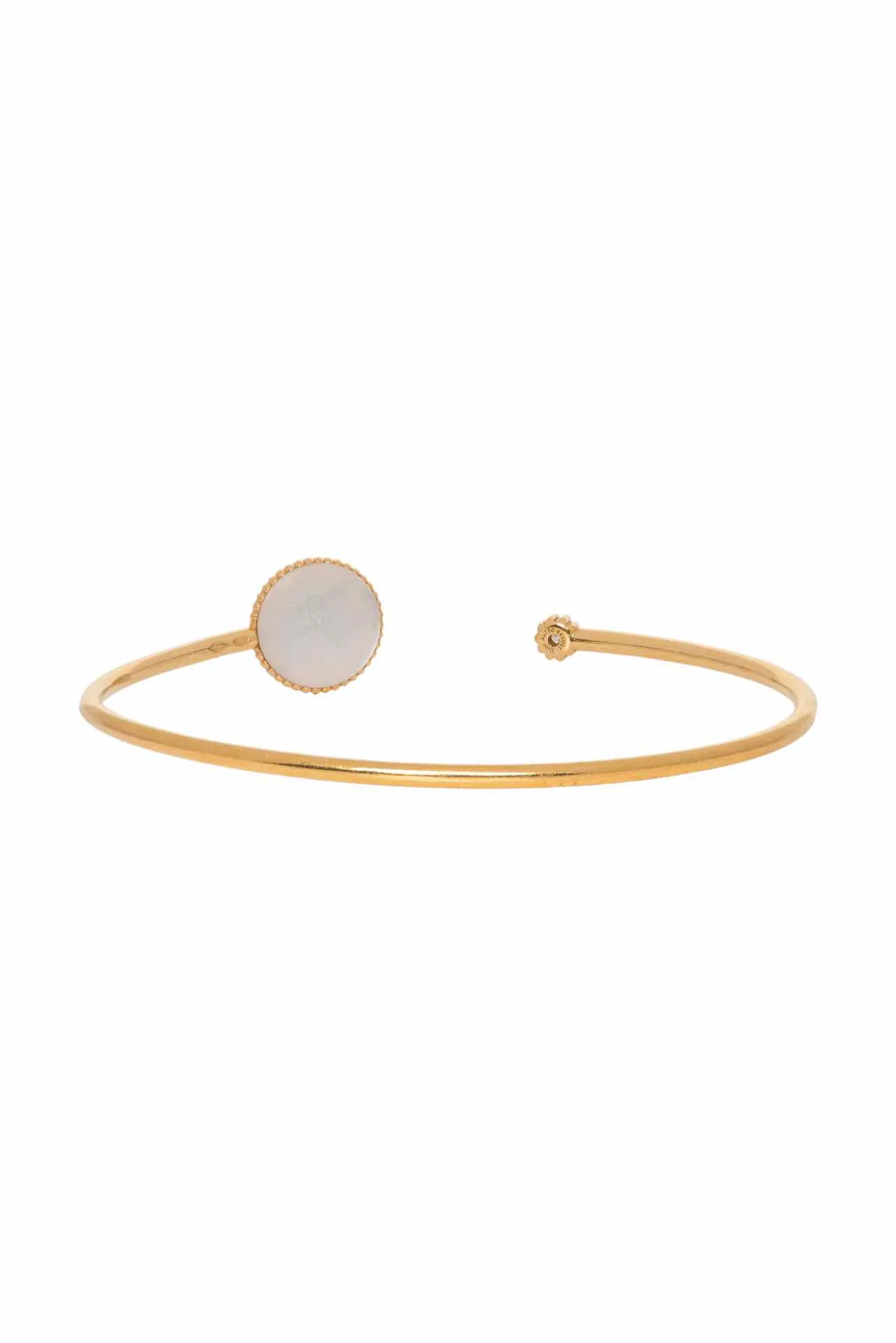 Dior 2023 18K Yellow Gold, Diamonds & Mother-of-Pearl Rose des Vents Bracelet - Image 2