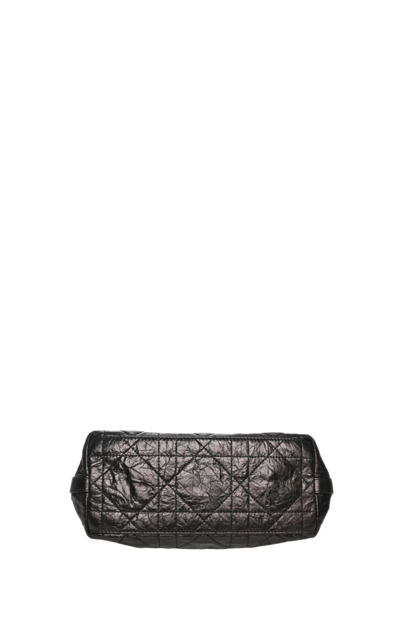 Dior 2024 Macrocannage Crinkled Calfskin Diorstar Hobo - Image 4