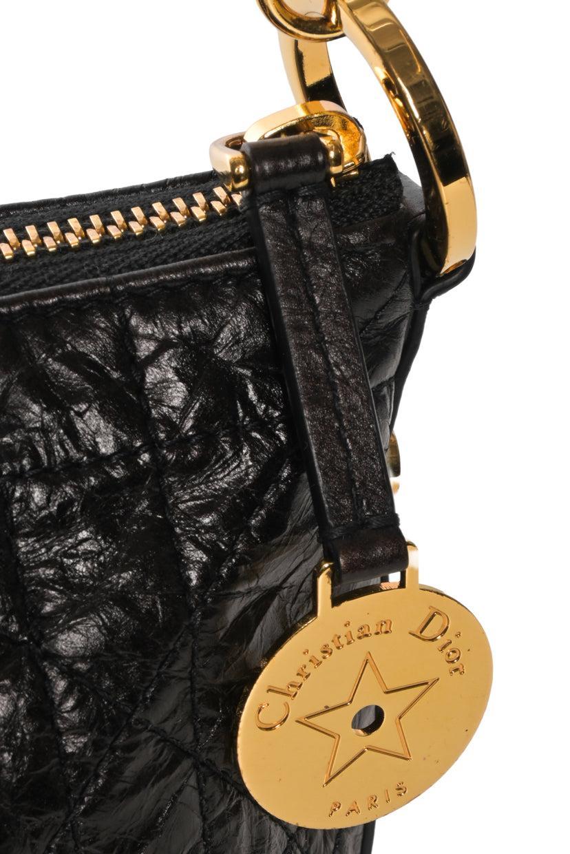 Dior 2024 Macrocannage Crinkled Calfskin Diorstar Hobo - Image 6