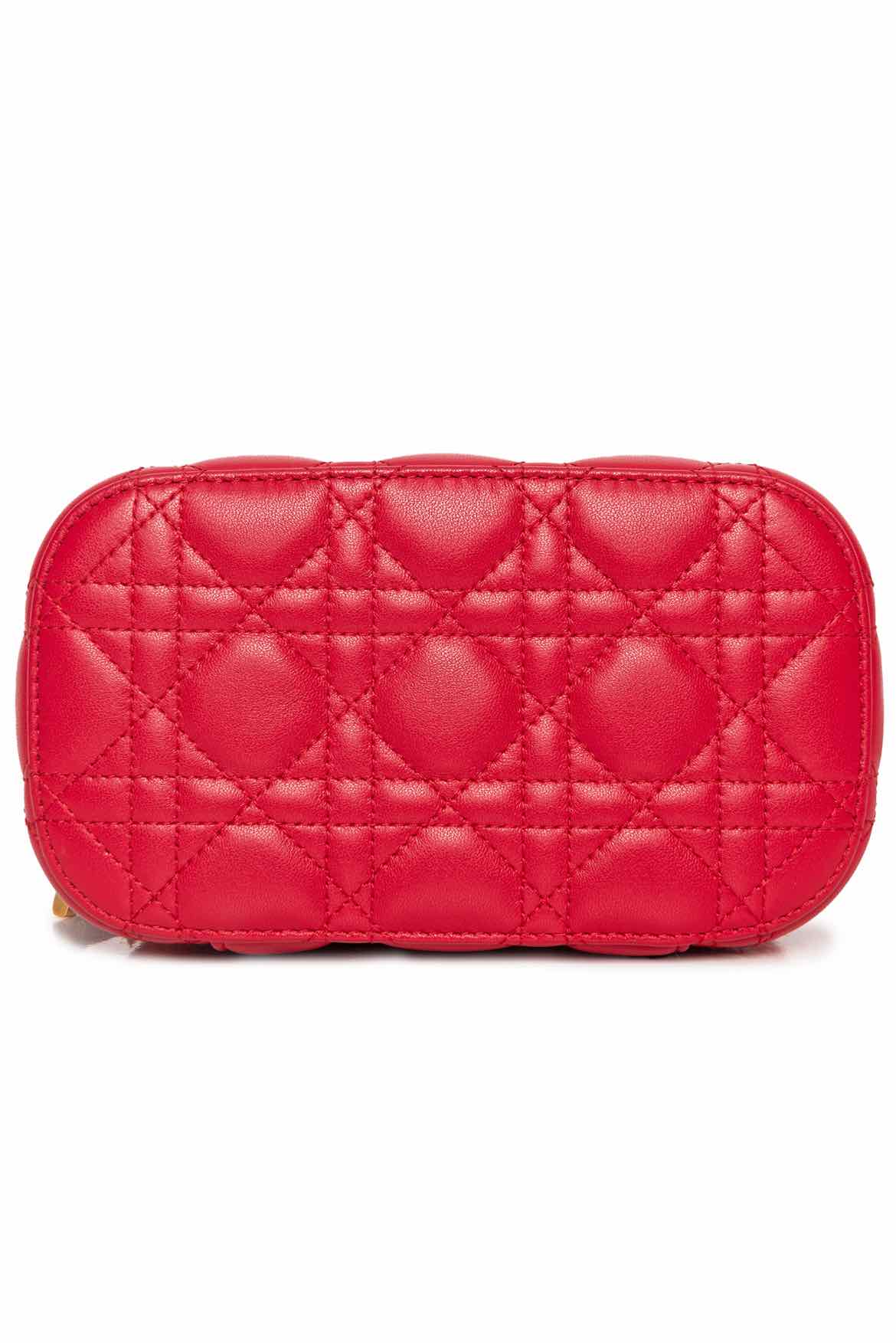 Dior Lambskin Cannage Small Diortravel Vanity Case - Image 5