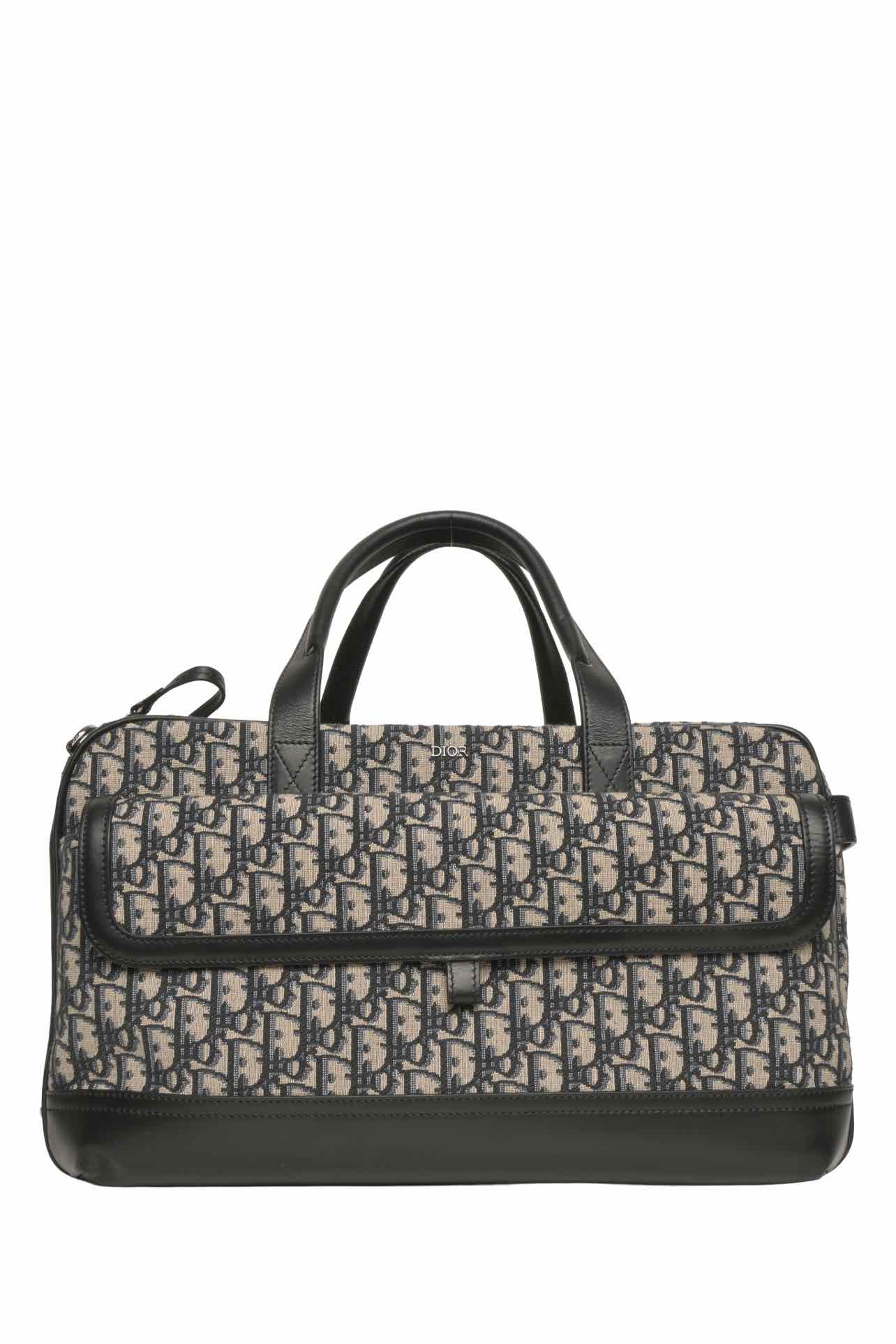 Dior Oblique Jacquard Hit The Road Pet Carrier Tote