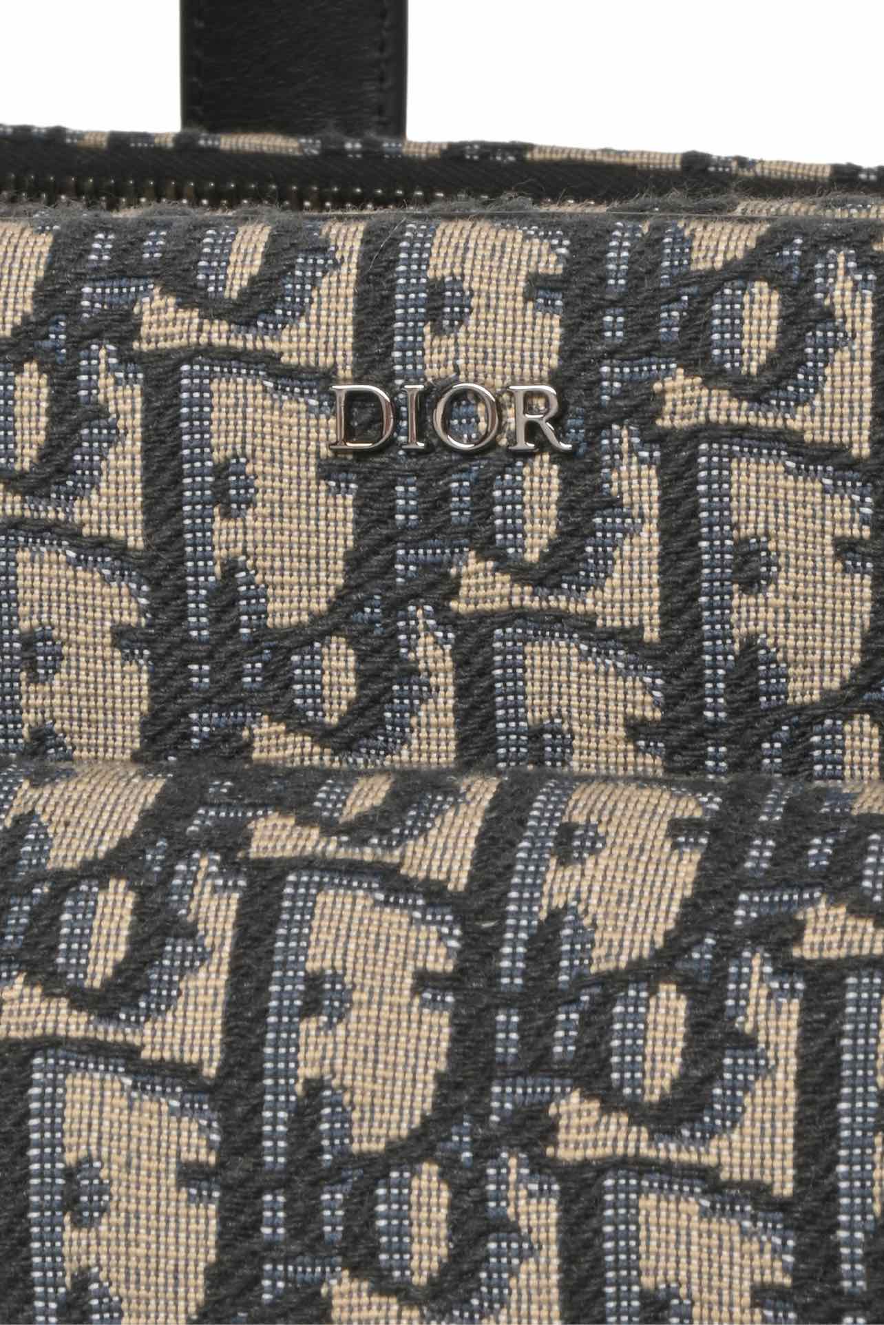 Dior Oblique Jacquard Hit The Road Pet Carrier Tote - Image 4
