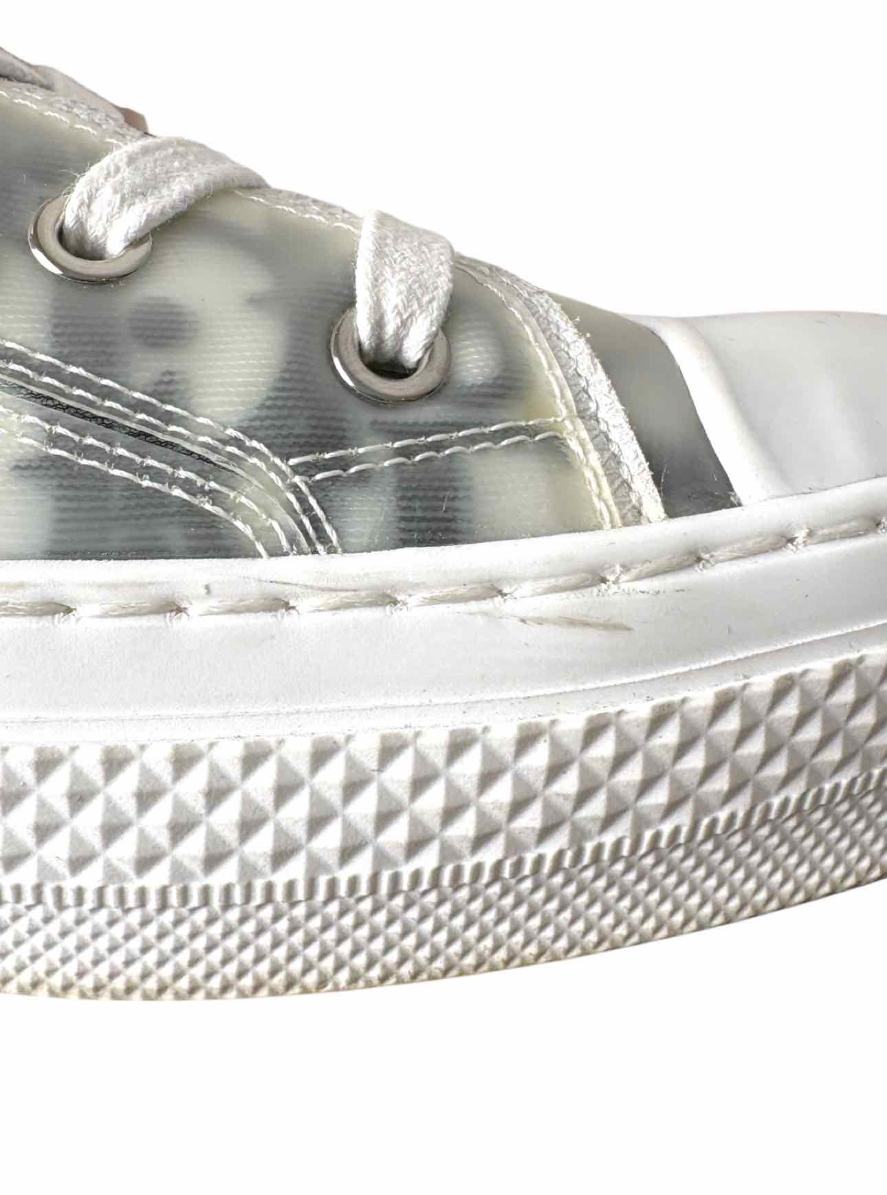 Dior Size 10 Men's B23 League Canvas High-top Sneakers - Image 10