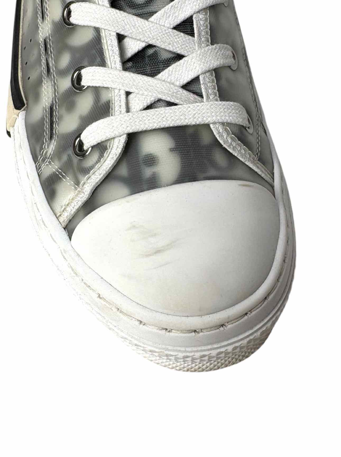 Dior Size 10 Men's B23 League Canvas High-top Sneakers - Image 11