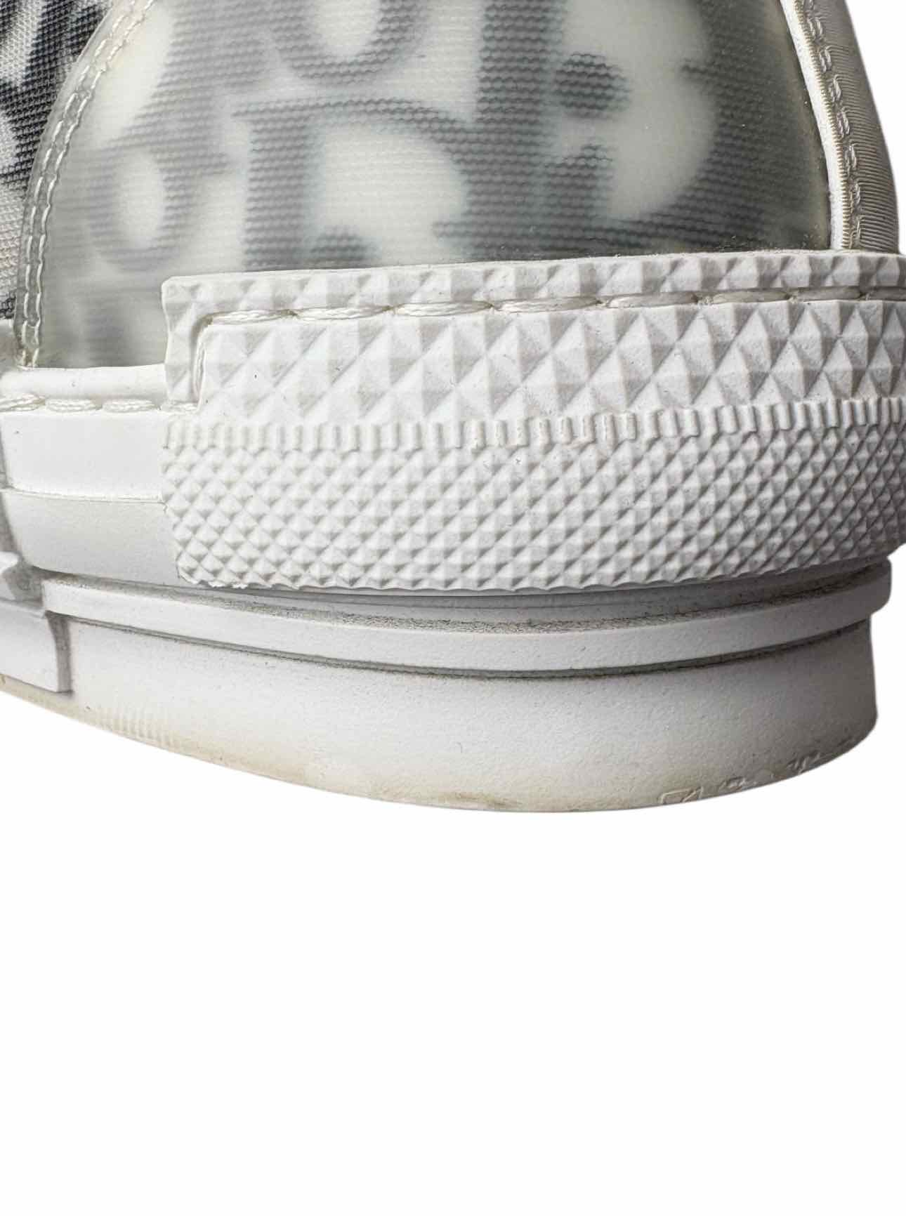 Dior Size 10 Men's B23 League Canvas High-top Sneakers - Image 12