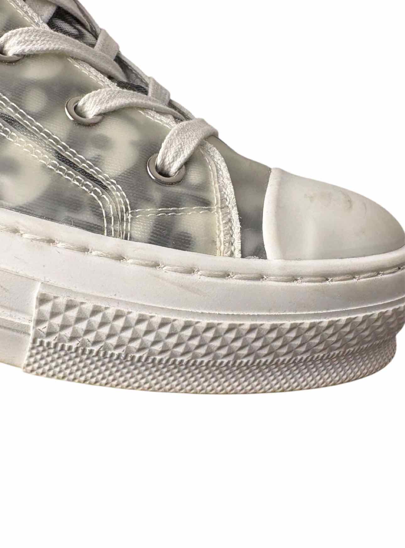 Dior Size 10 Men's B23 League Canvas High-top Sneakers - Image 14