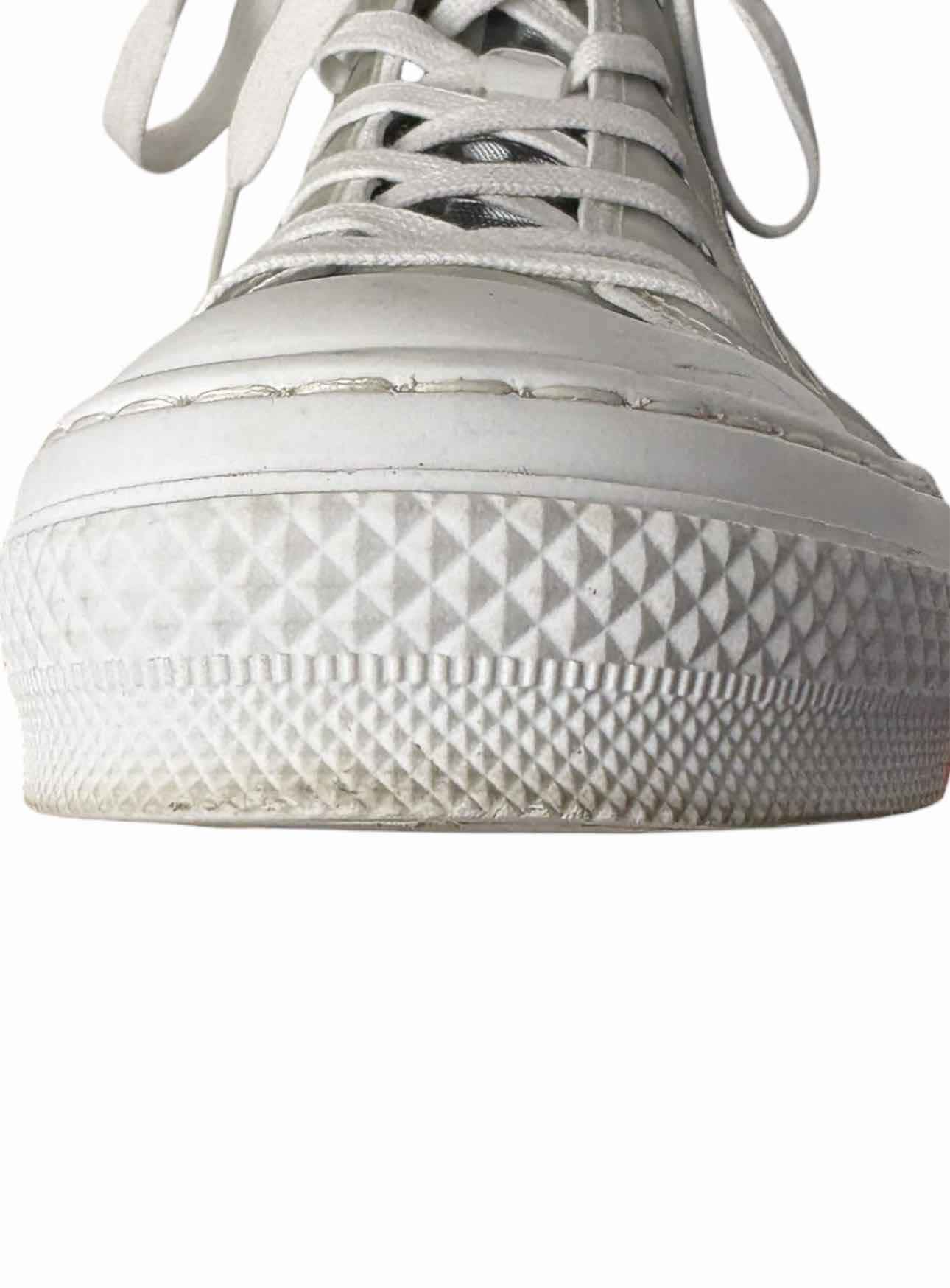 Dior Size 10 Men's B23 League Canvas High-top Sneakers - Image 7