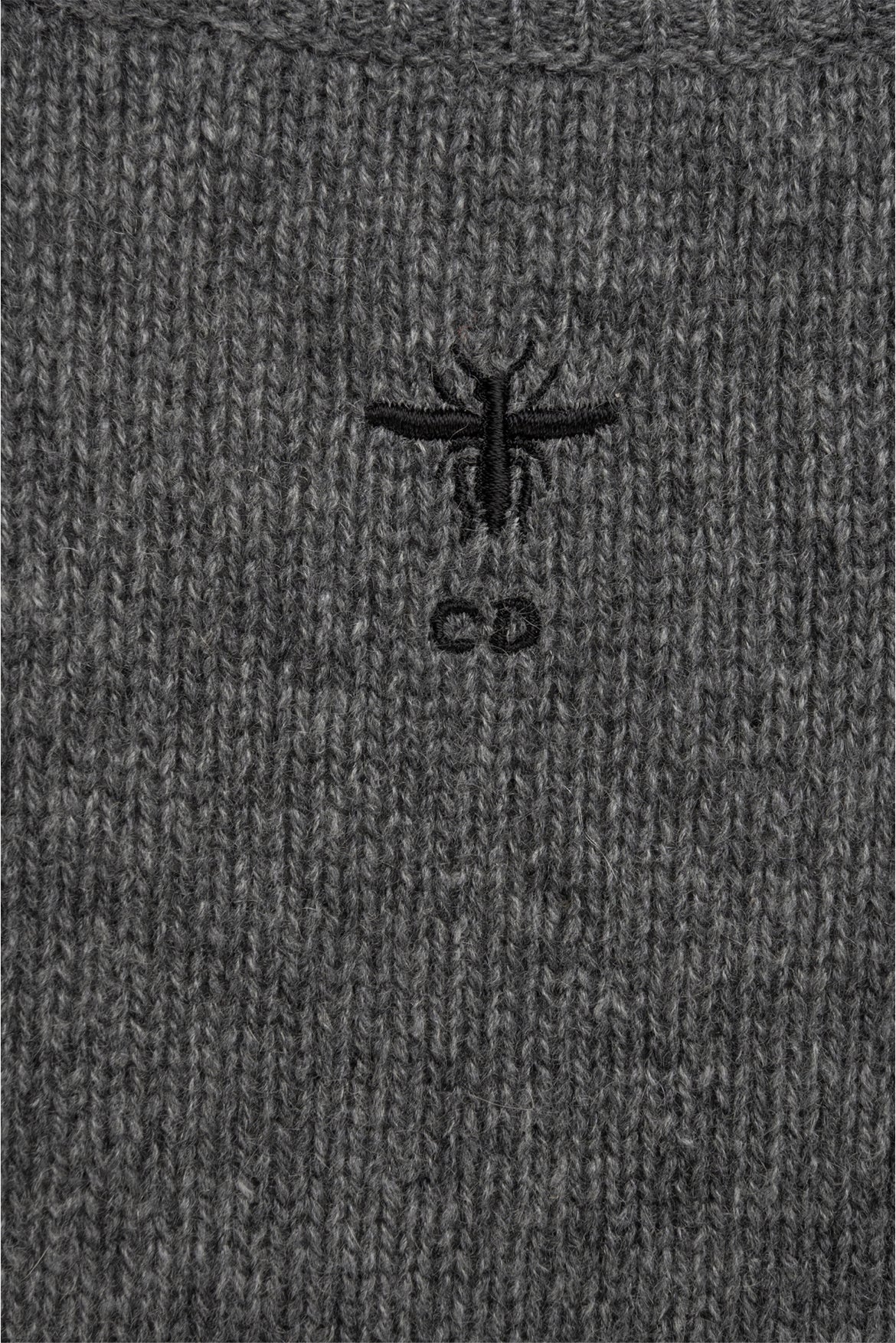 Dior Size 2 Cashmere Embroidered Vest - Image 3