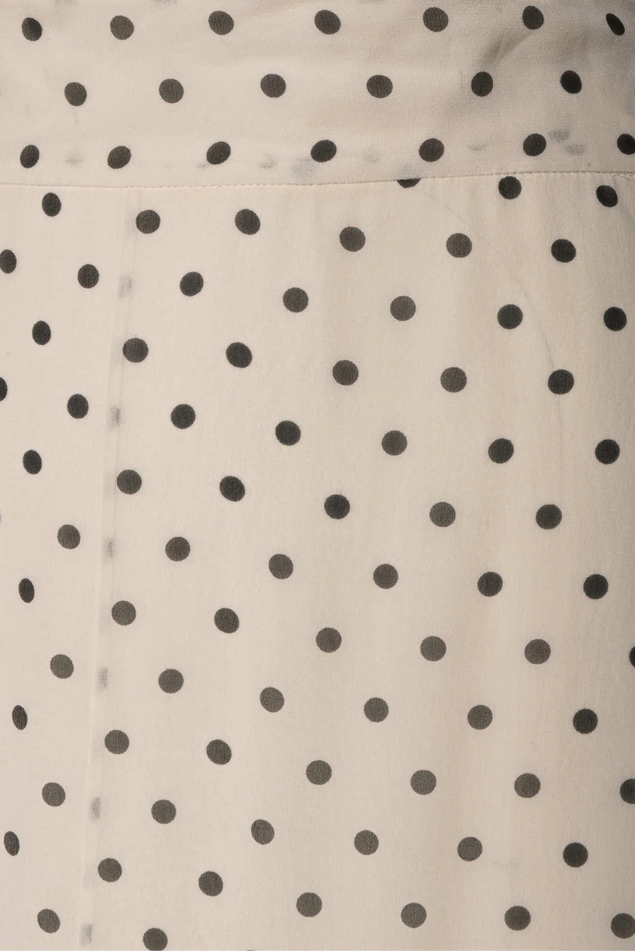Dior Size 2 Polkadot Silk Chiffon Midi Skirt - Image 3
