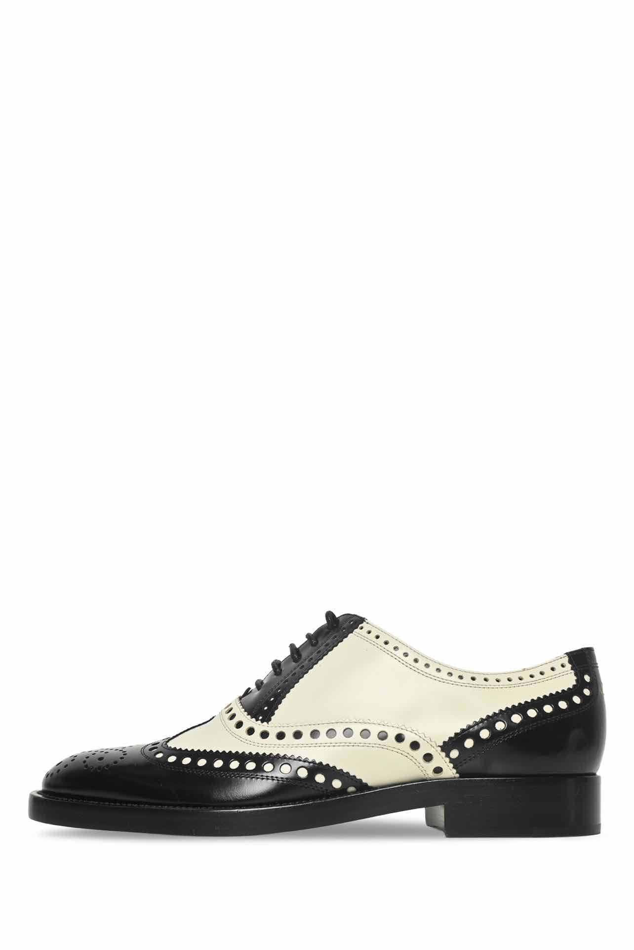 Dior Size 35 Brogue Lace-Up Oxfords - Image 3