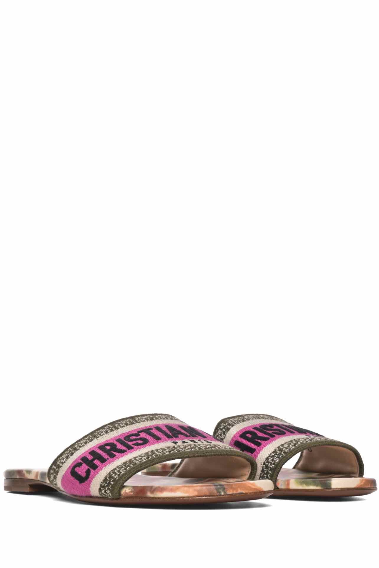 Dior Size 35 Dway KaleiDiorScopic Slide Sandals - Image 2
