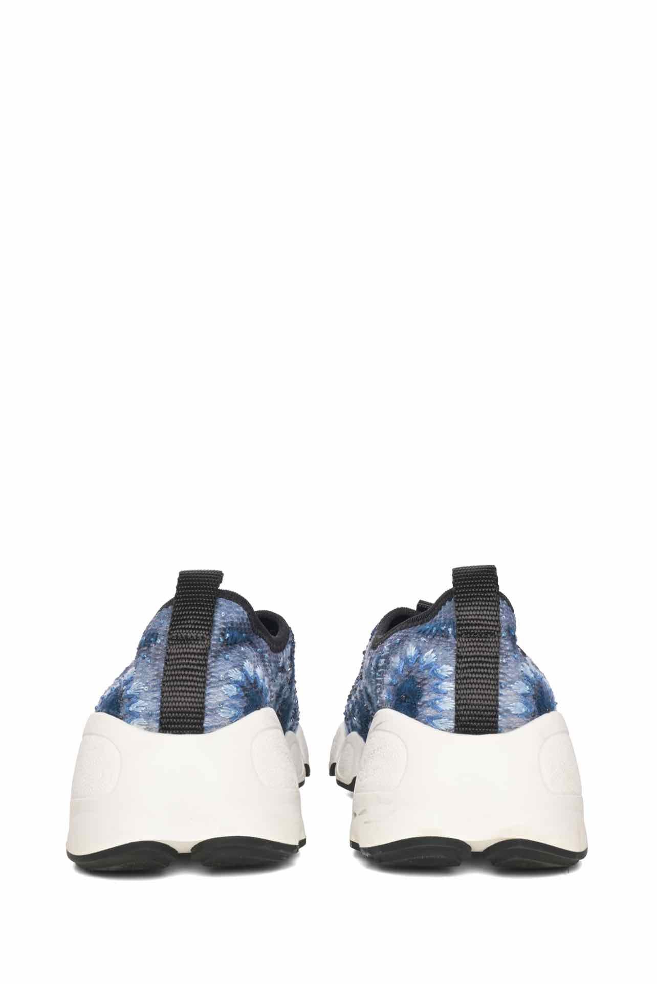 Dior Size 35 Fusion Beaded Slip On Sneaker - Image 6