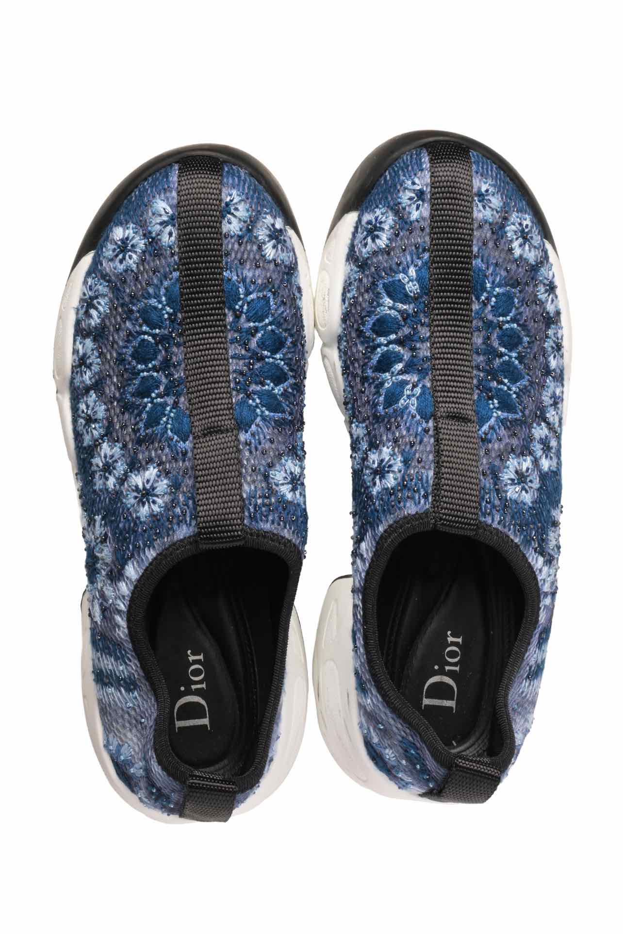 Dior Size 35 Fusion Beaded Slip On Sneaker - Image 7