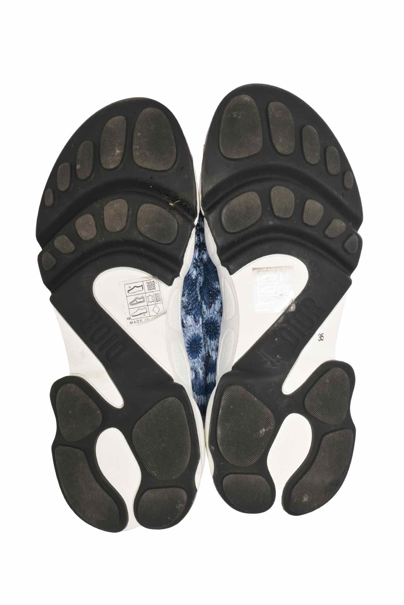 Dior Size 35 Fusion Beaded Slip On Sneaker - Image 8