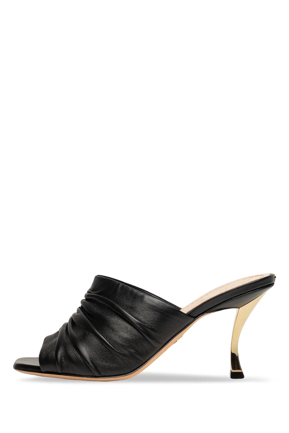 Dior Size 36.5 D-Fame Lambskin Mule Sandals - Image 3