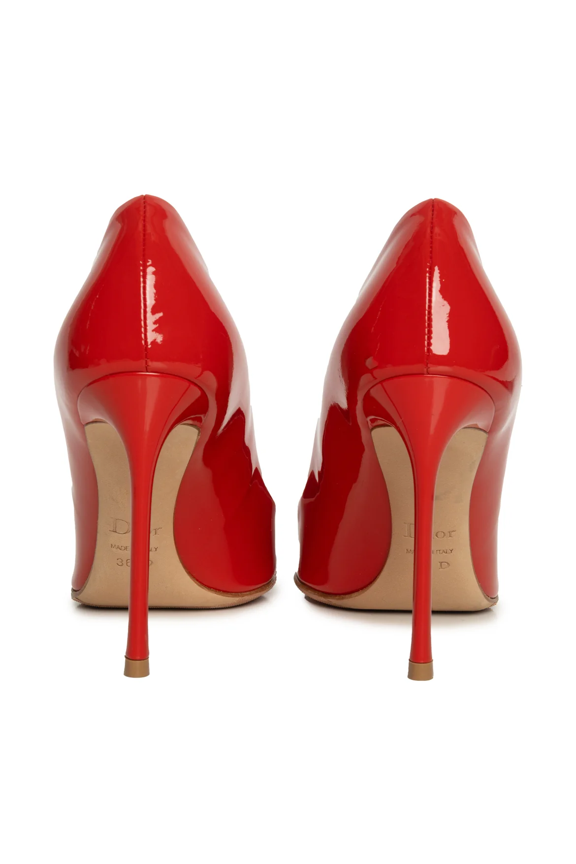 Dior Size 36 Pointed Toe Patent Leather Pumps - Image 4