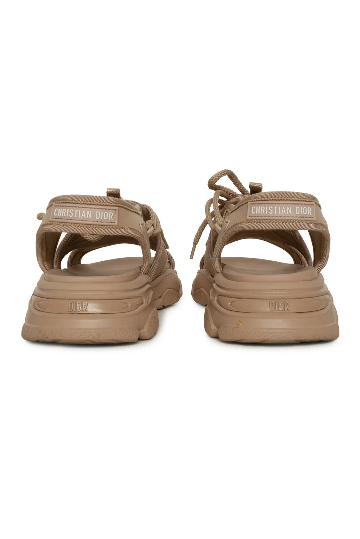 Dior Size 37 2021 Neoprene D-Connect Flat Sandals - Image 4
