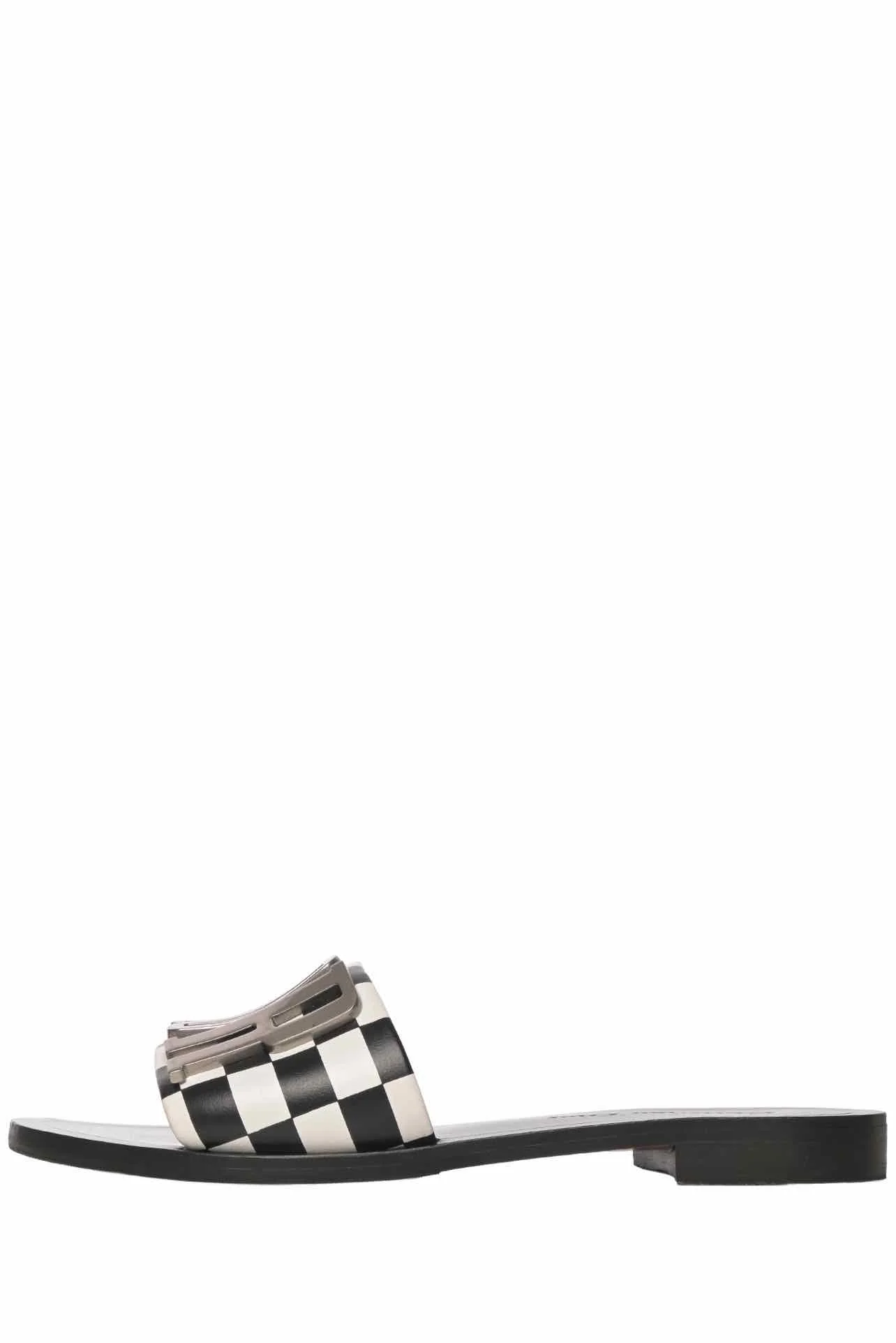 Dior Size 37 Dio(r)evolution Leather Slide Sandals - Image 3