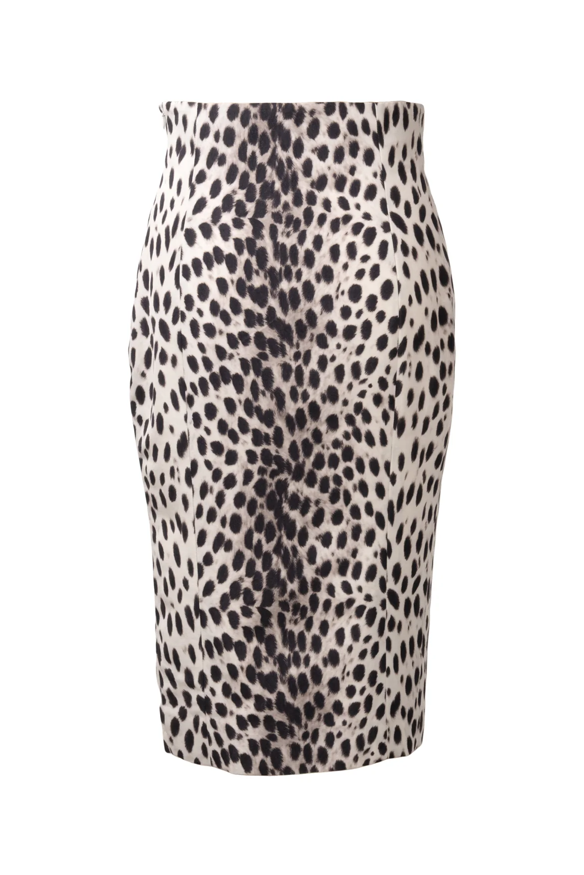 Dior Size 4 Leopard Print Midi Skirt - Image 2