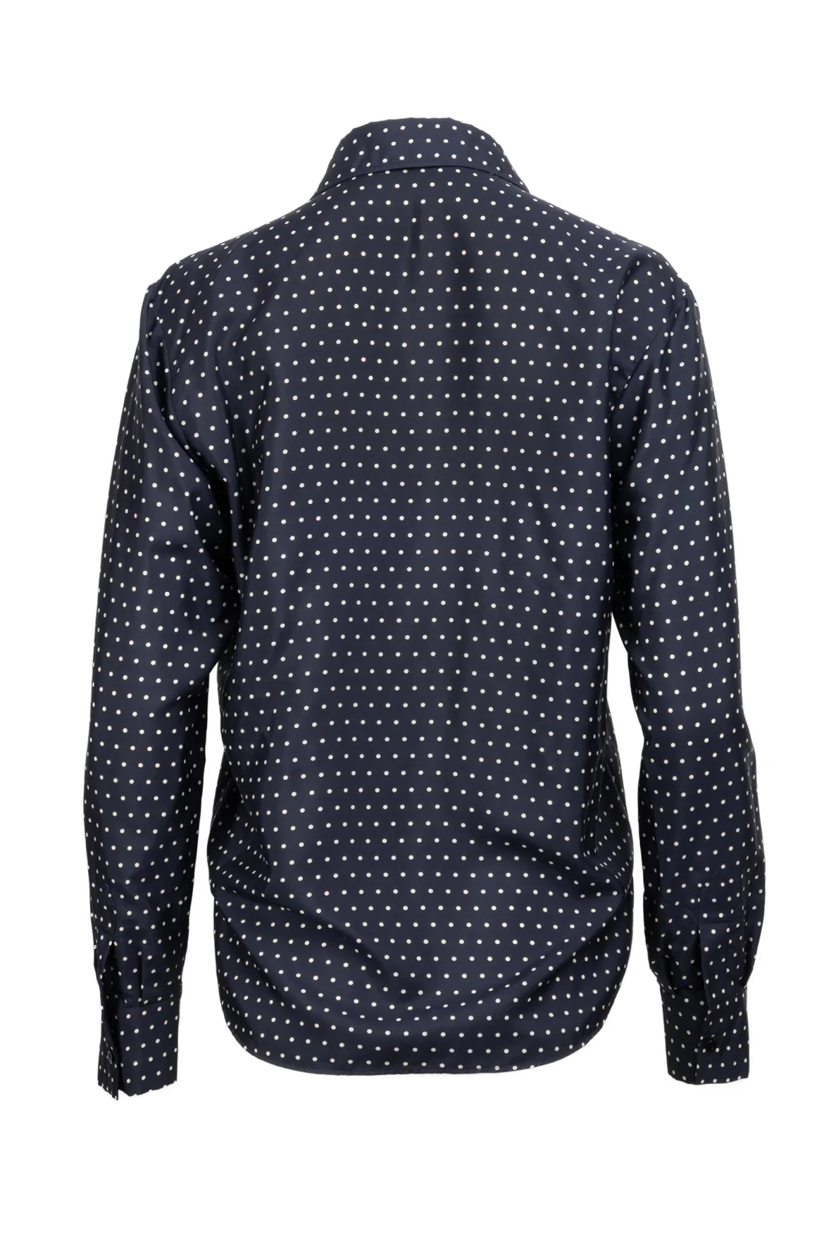 Dior Size 4 Polka-Dot Silk Blouse - Image 2