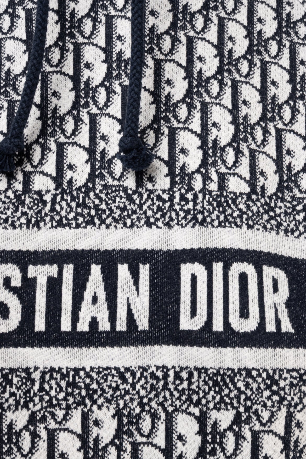 Dior Size XS Oblique Jacquard Long Sweatshirt - Image 3