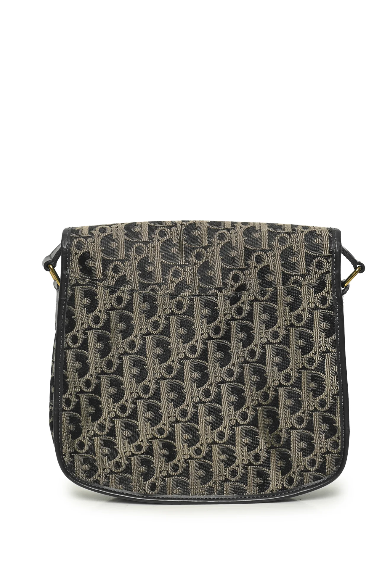 Dior Vintage Trotter Monogram Shoulder Bag - Image 3