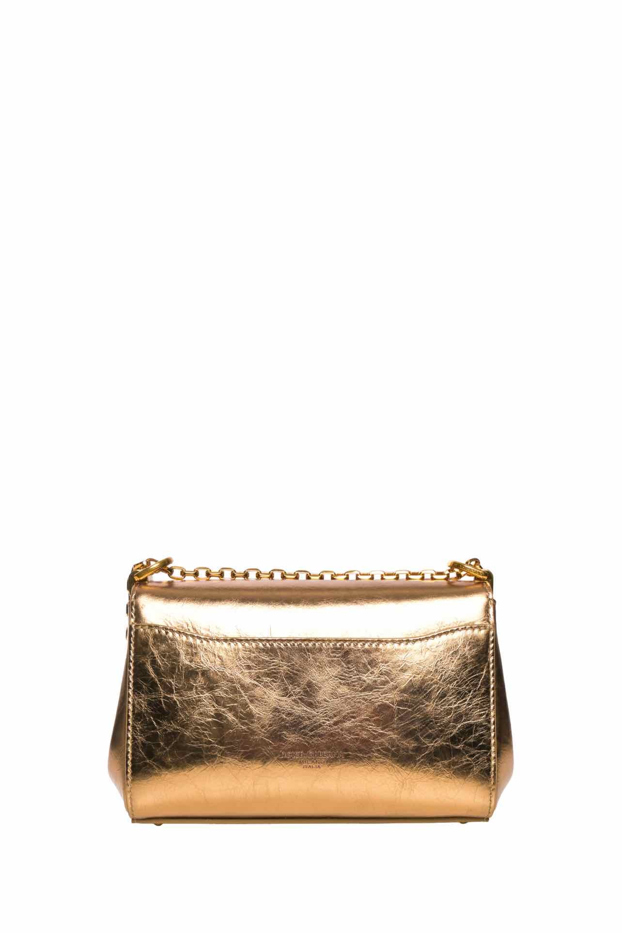 Dolce & Gabbana Marlena Foldover Top Chain Shoulder Bag - Image 4