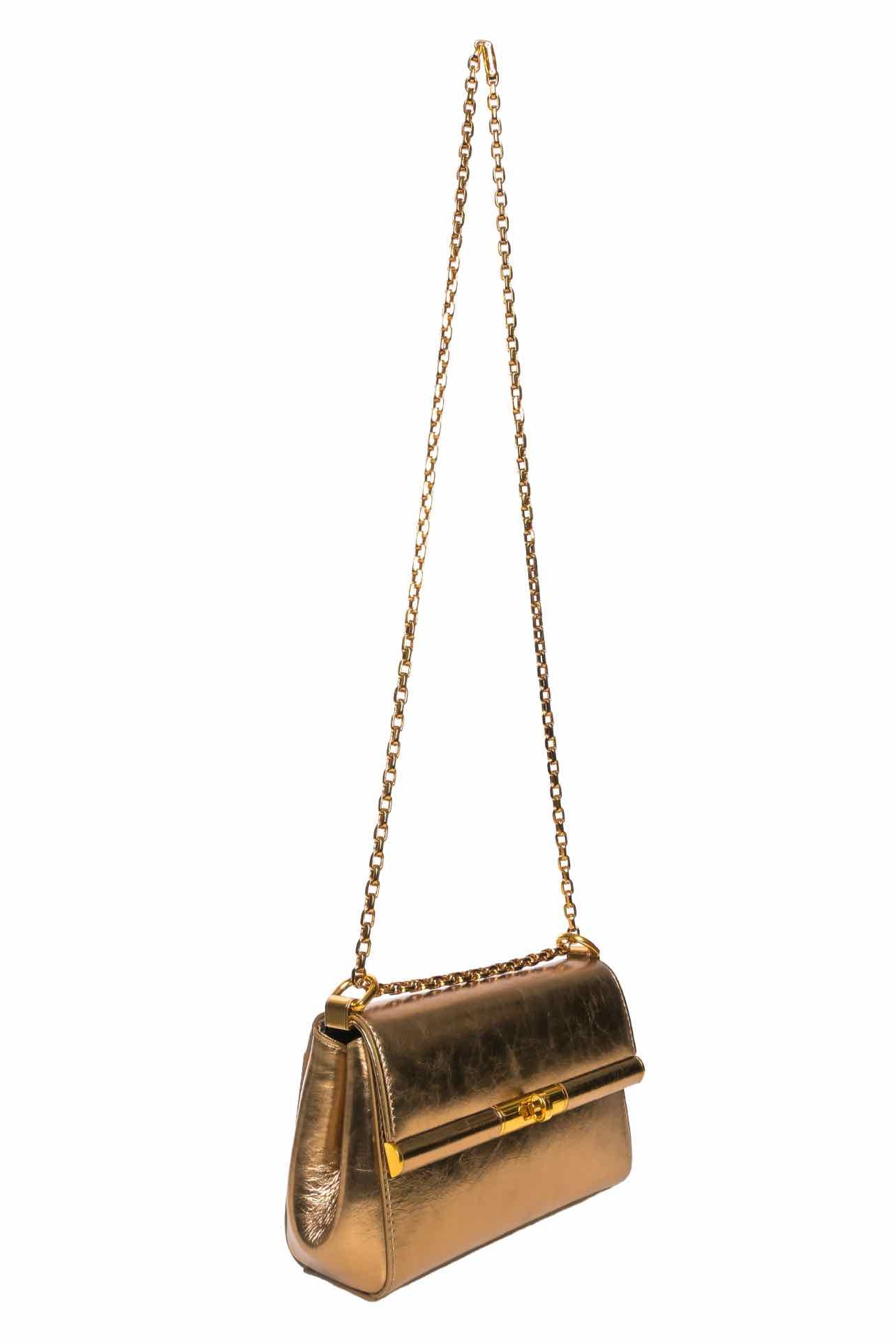 Dolce & Gabbana Marlena Foldover Top Chain Shoulder Bag - Image 7