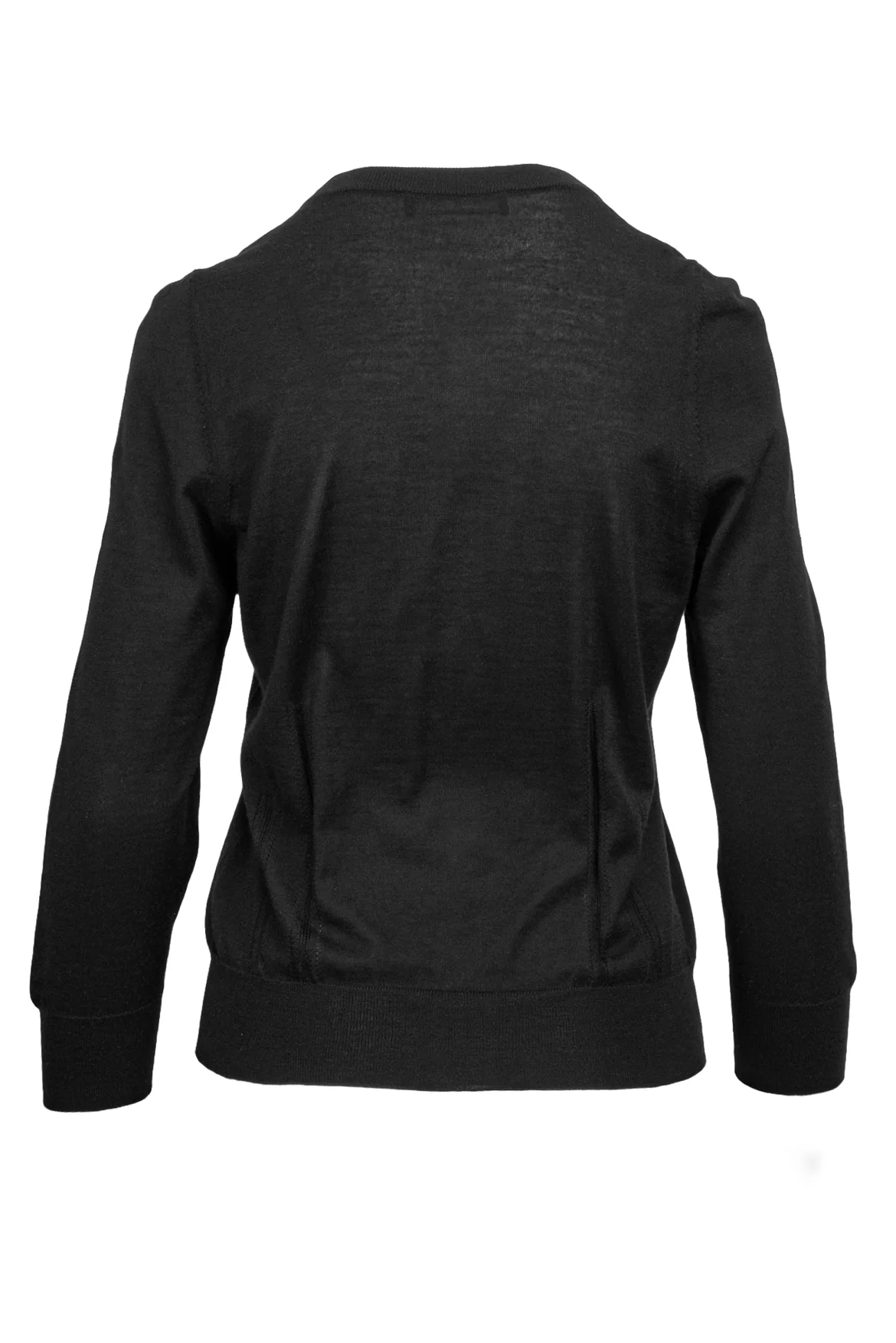 Dolce & Gabbana Size 10 Cashmere & Silk Crystal Button Cardigan - Image 2