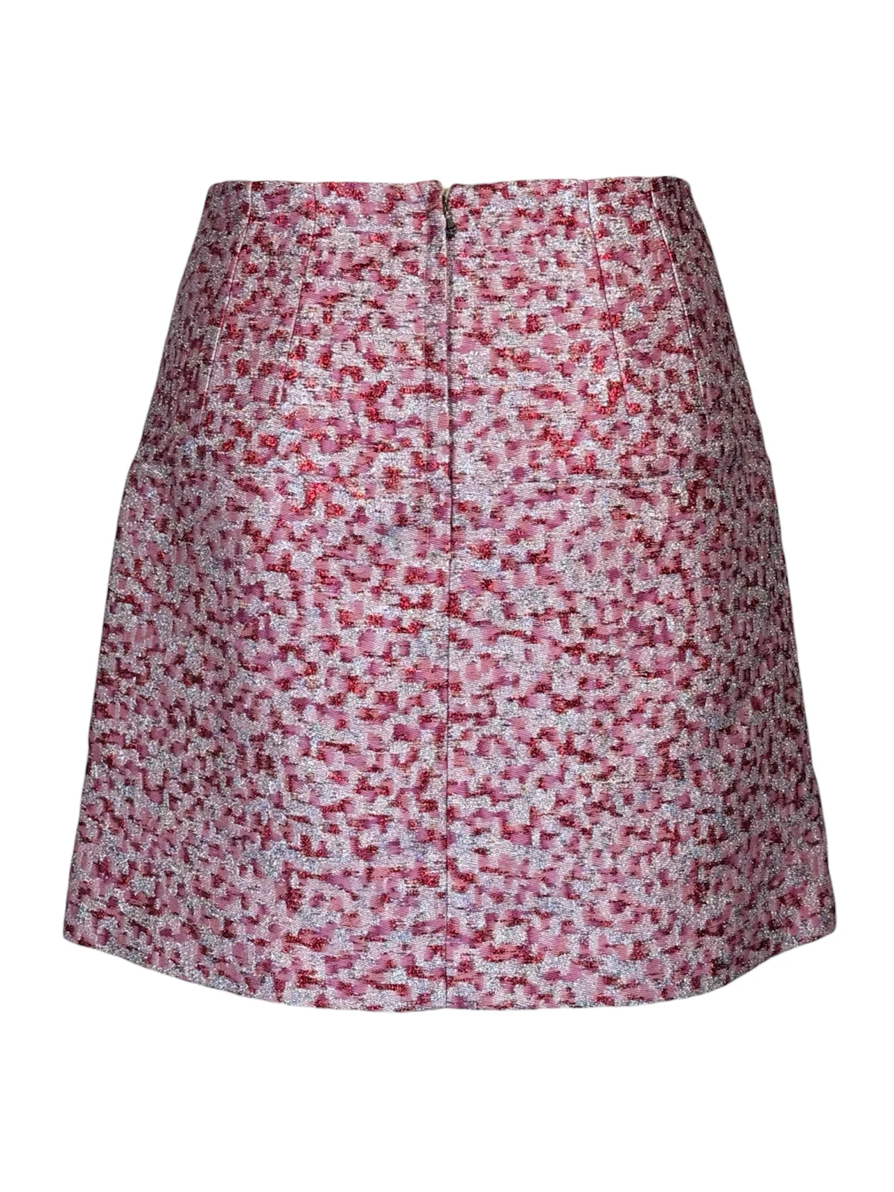 Dolce & Gabbana Size 38 Embellished Jacquard Mini Skirt - Image 2