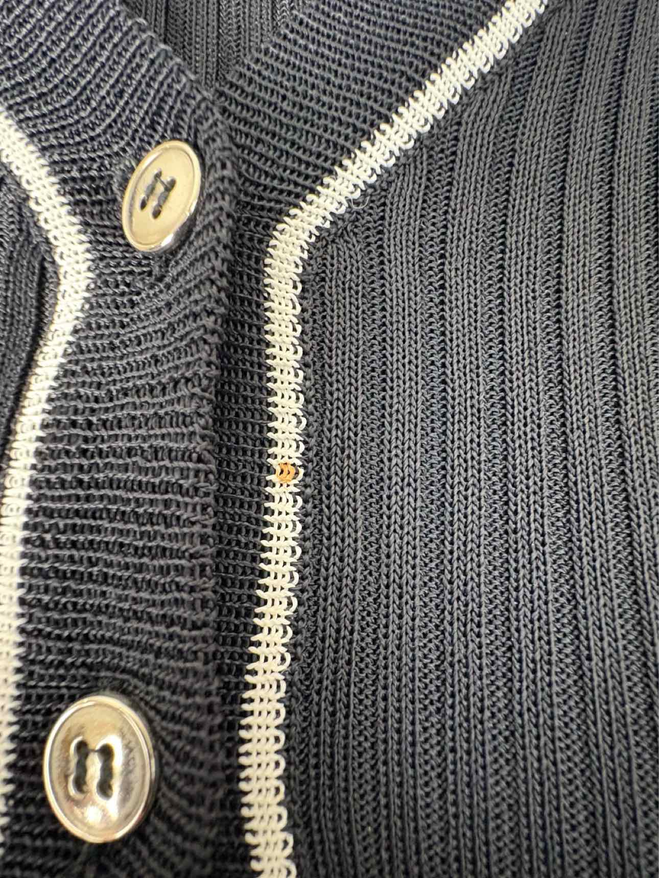 Dolce & Gabbana Size 44 Sleeveless Ribbed Sweater Set - Image 6